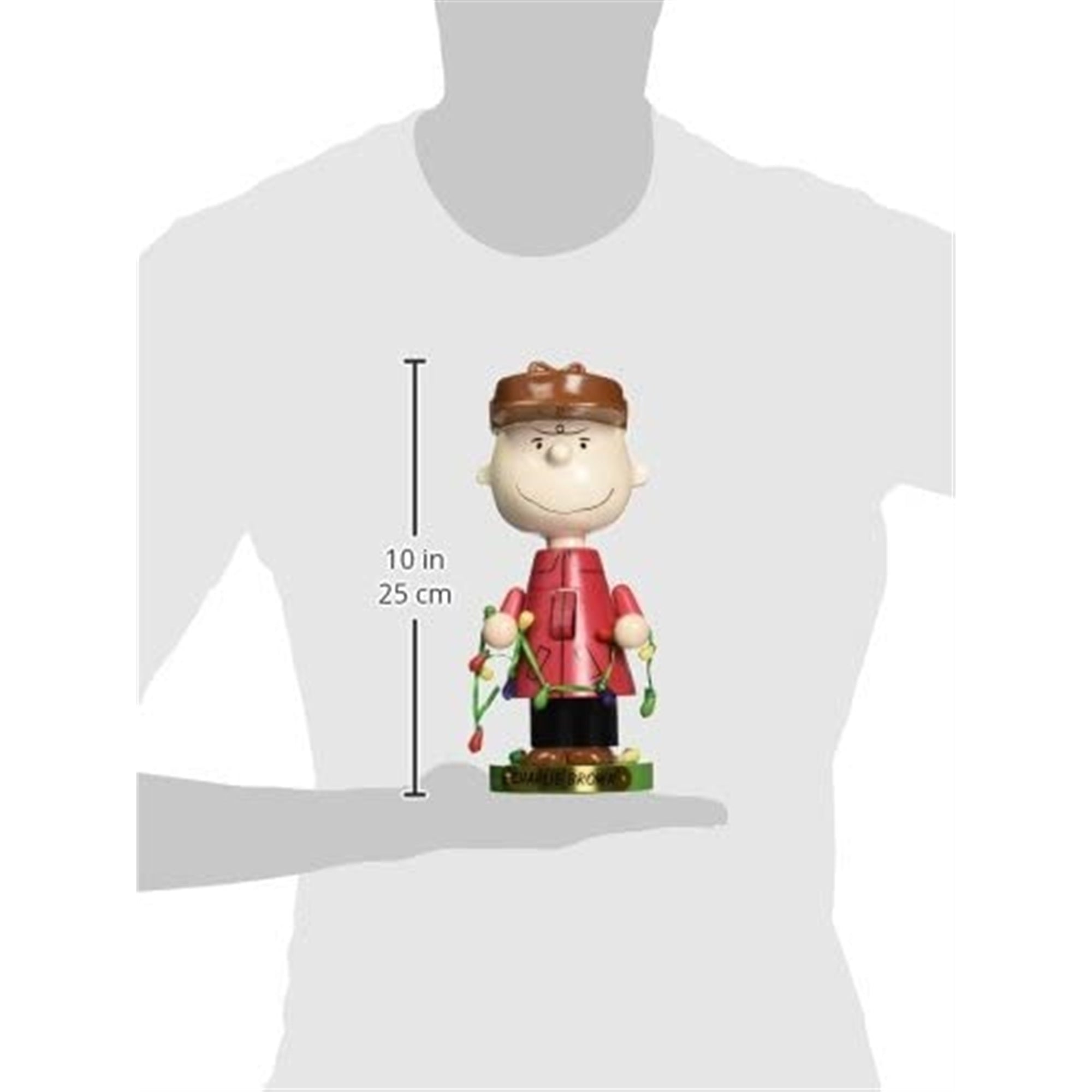 Kurt Adler Peanuts Charlie Brown Nutcracker, 10"