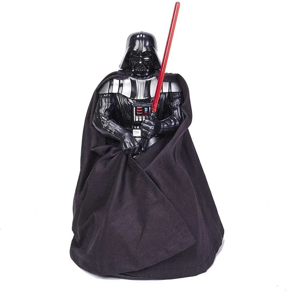 Kurt Adler Star Wars Darth Vader LED Lighted Treetop, 12"