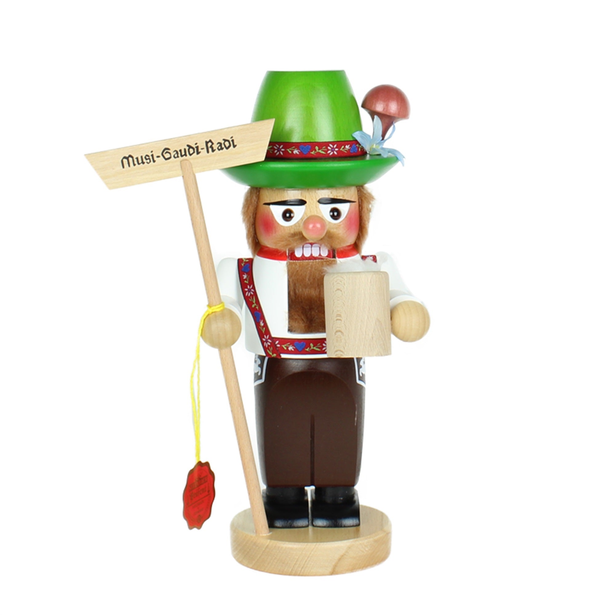 Steinbach Chubby Nutcracker Collection, Oktoberfestler Nutcracker, 10.5"