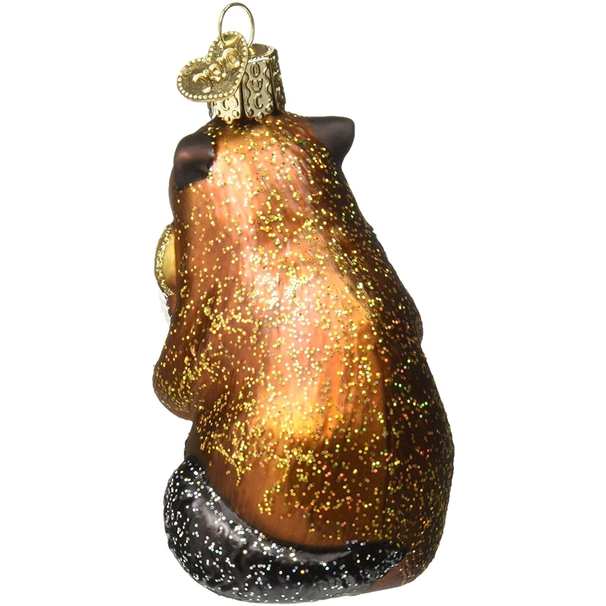 Old World Christmas Blown Glass Ornament for Christmas Tree, Eager Beaver
