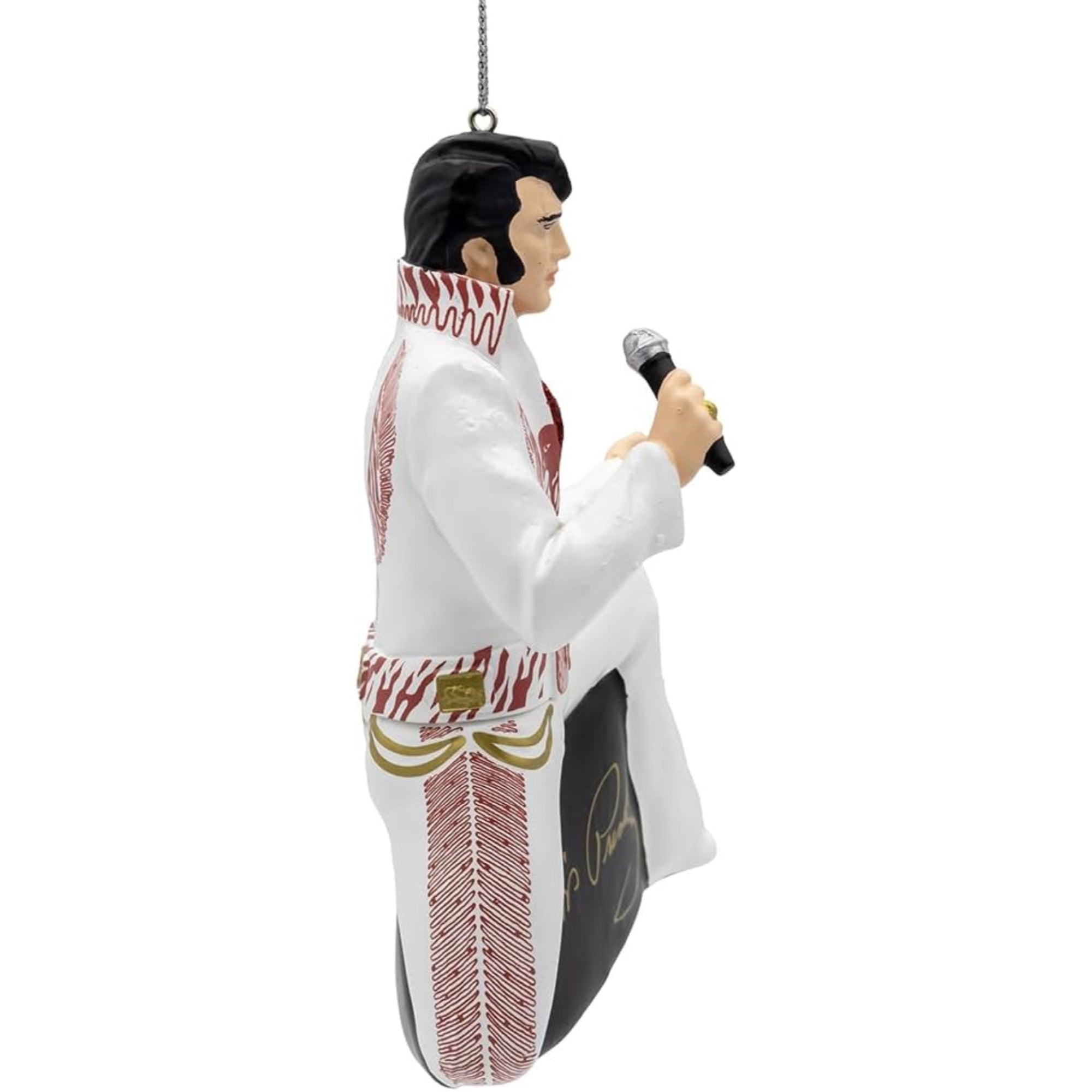 Kurt Adler Officially Licensed Glass Elvis Ornament