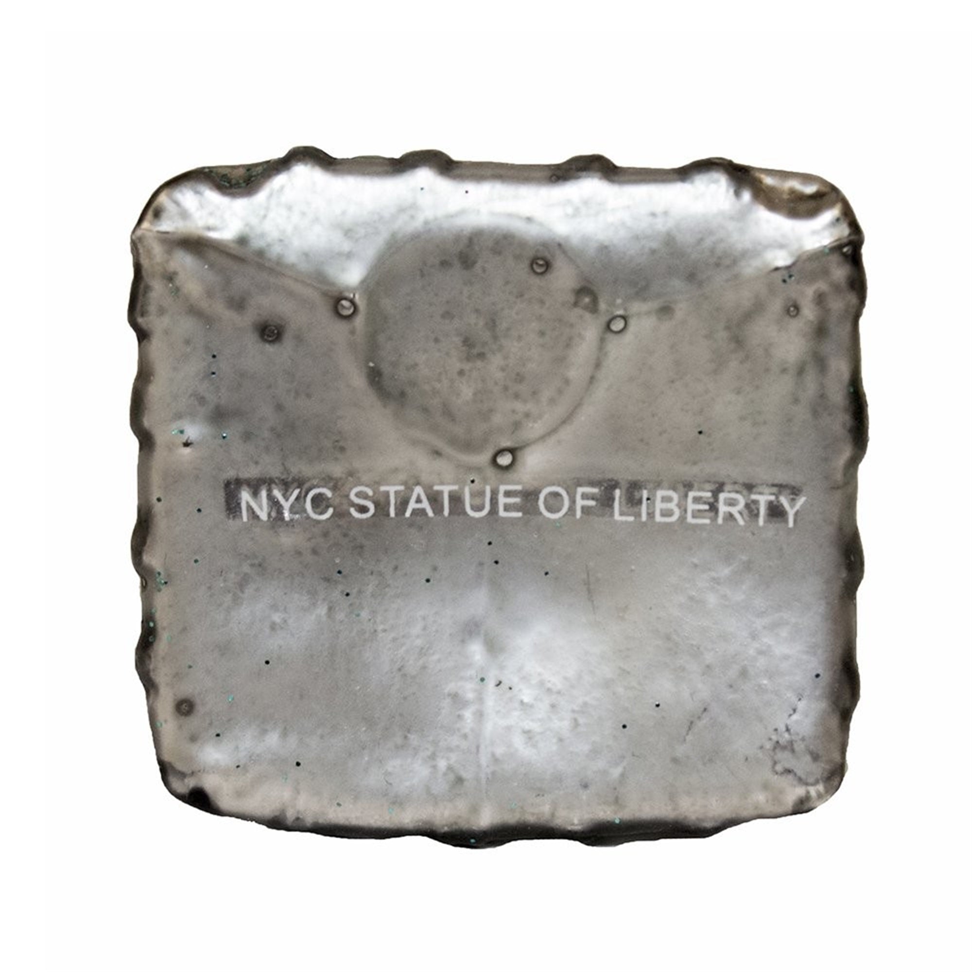 Kurt Adler Noble Gems Glass Ornament for Christmas Tree, Statue of Liberty, 5.5in