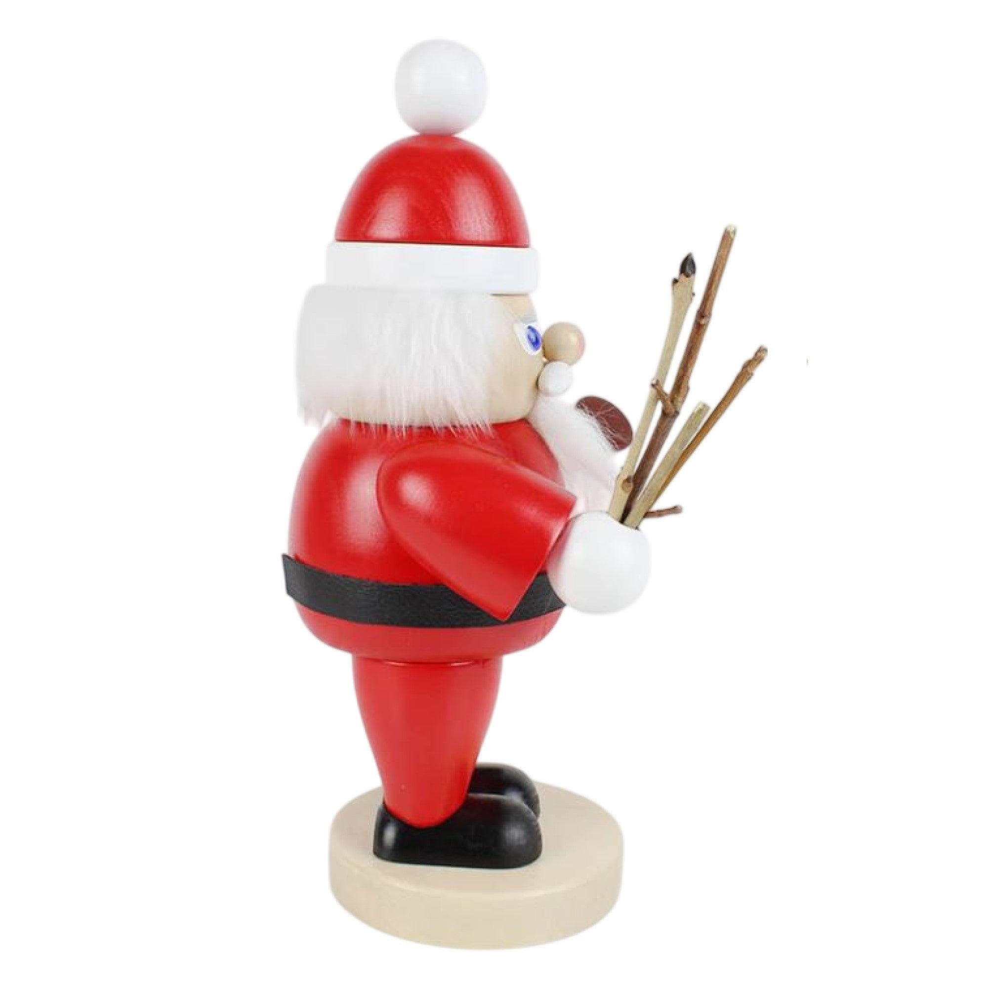 Steinbach Wooden Big Smoker Nutcracker, Santa Claus, 11in