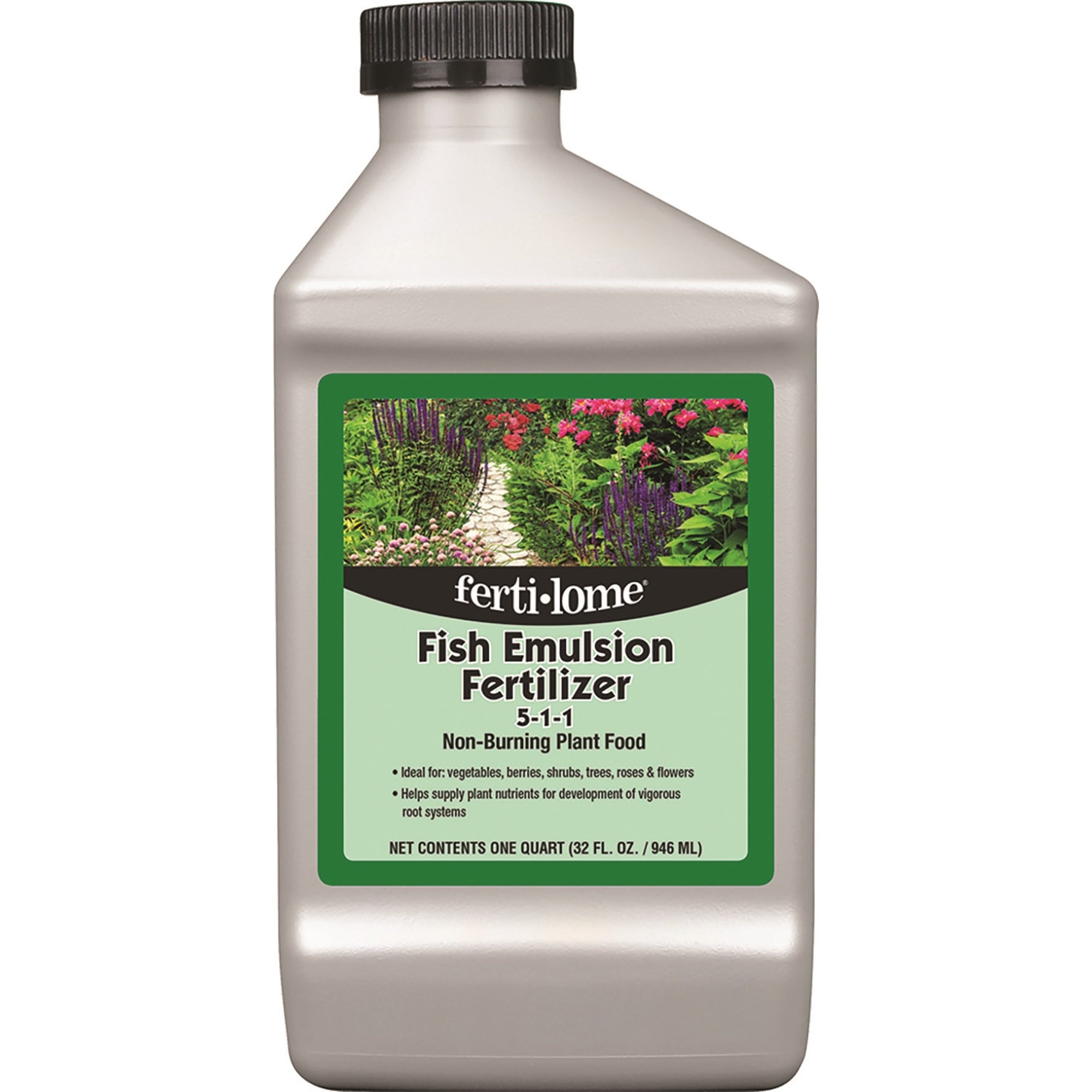 Fertilome Fish Emulsion Non-Burning Fertilizer Concentrate, 5 - 1 - 1