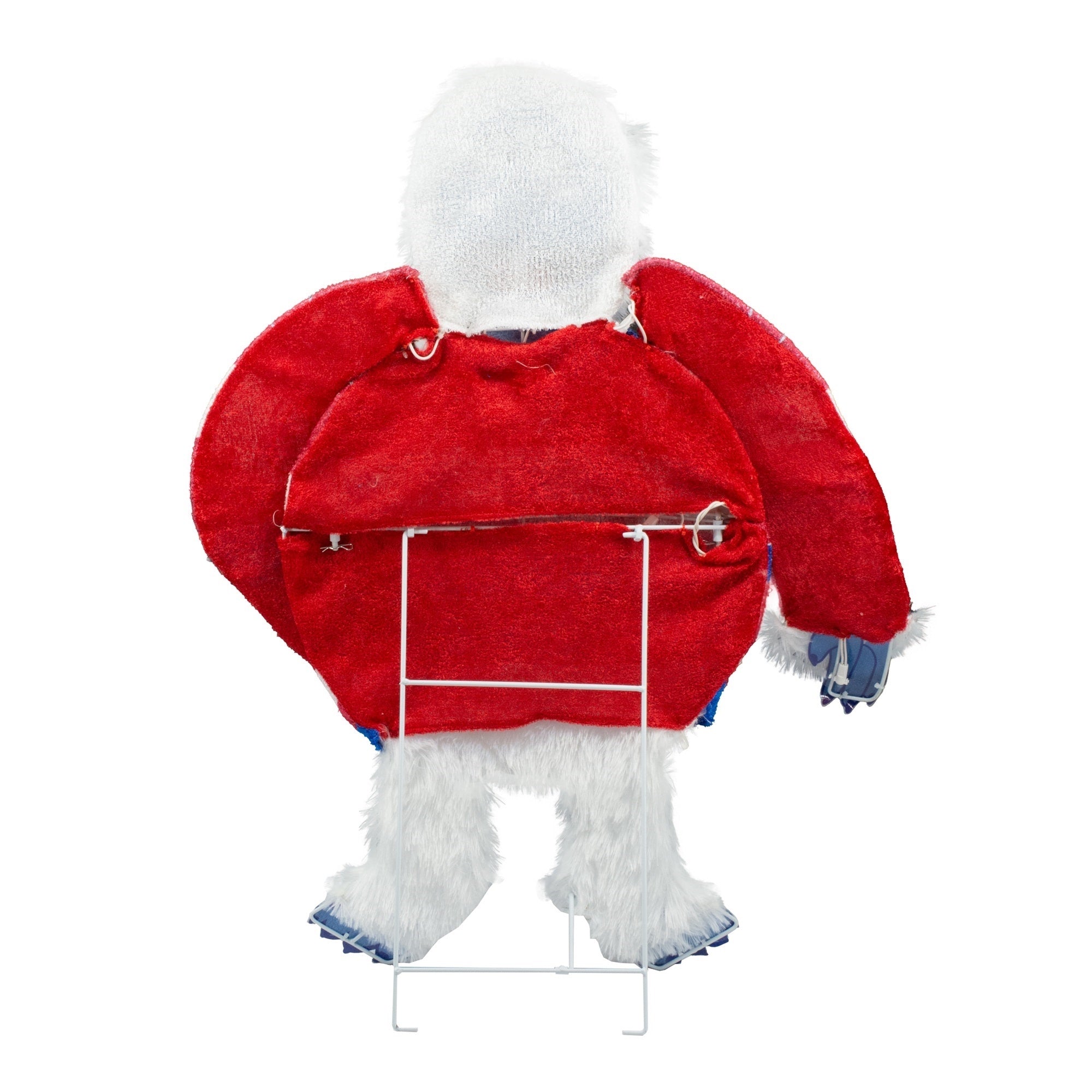 ProductWorks Rudolph Pre-Lit Christmas Yard Decoration, Bumble in Sweater, 32in