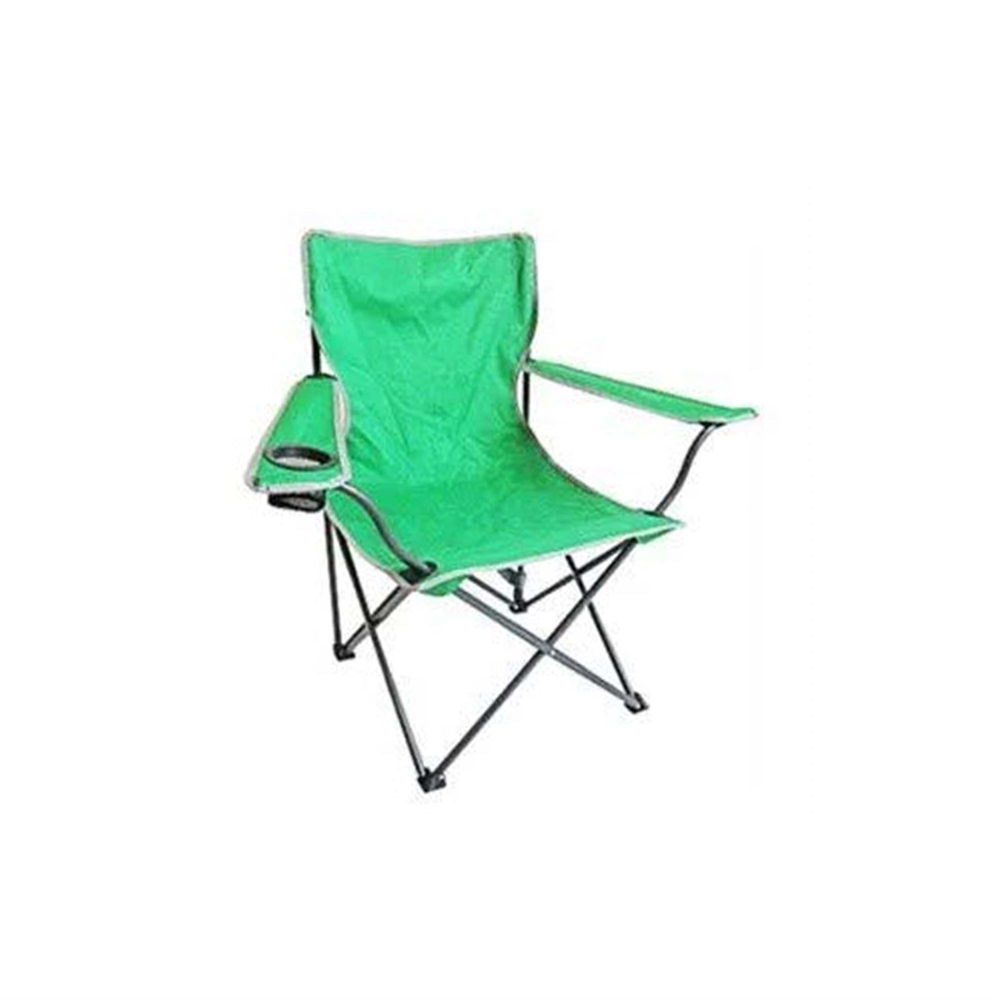 Four Seasons Self-Enclosing Quad Portable Camping Chair, Assorted Colors (Pack of 1)