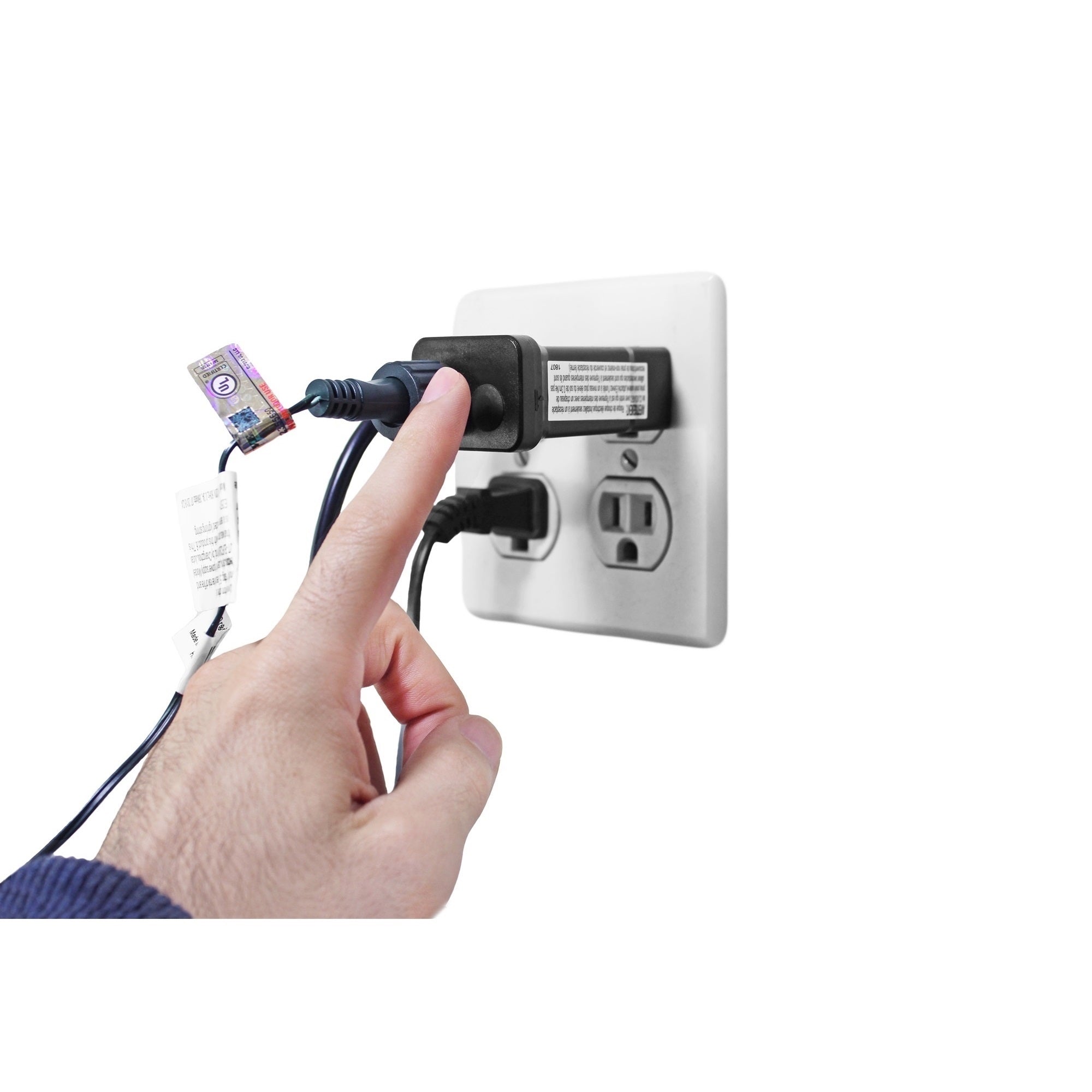 ProductWorks Indoor/Outdoor 150 Faceted LED-Mini Bulbs String Light Set with 8-Function Controller, Multicolored, 36ft