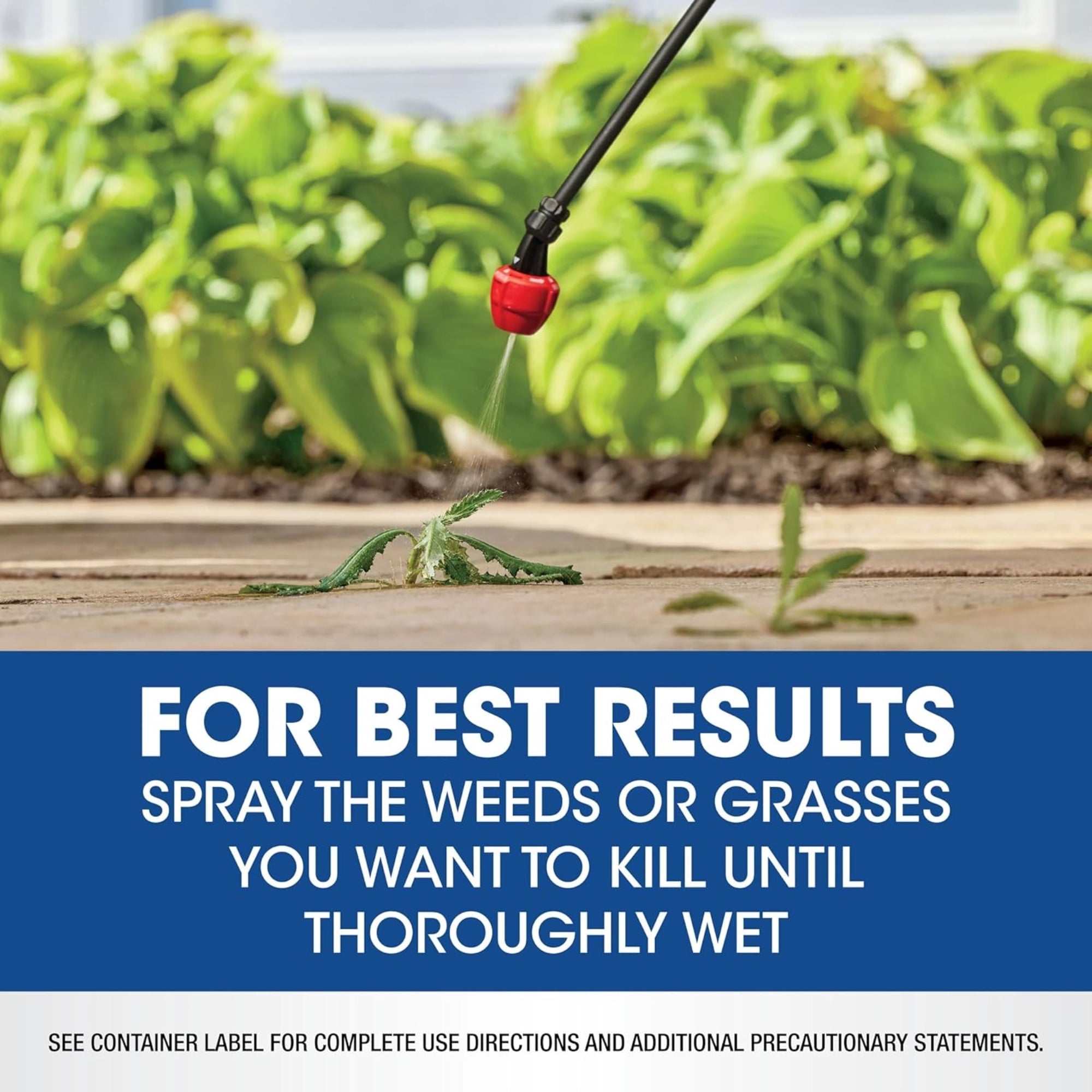 Roundup Weed & Grass Killer Concentrate, Best Around Flower Beds, Walkways or Fences