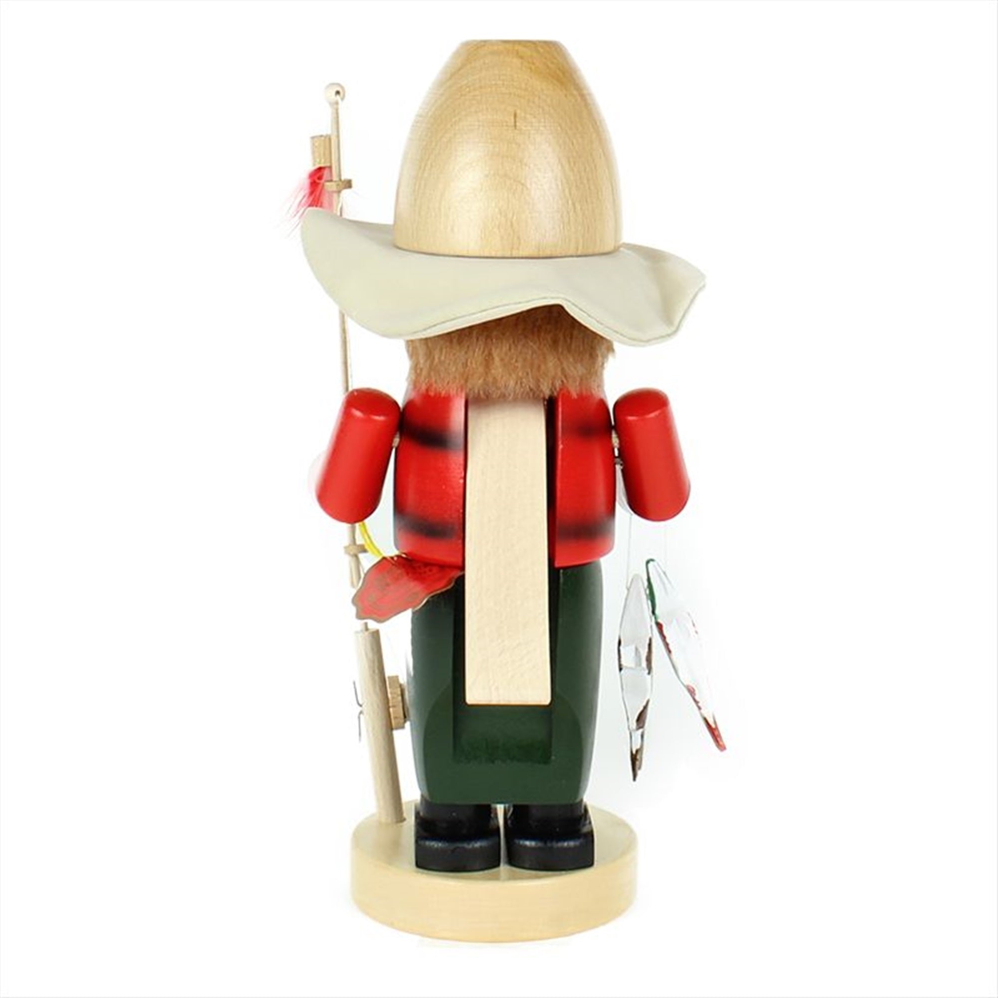 Steinbach Fly Fisher Nutcracker Christmas Decoration, 11"