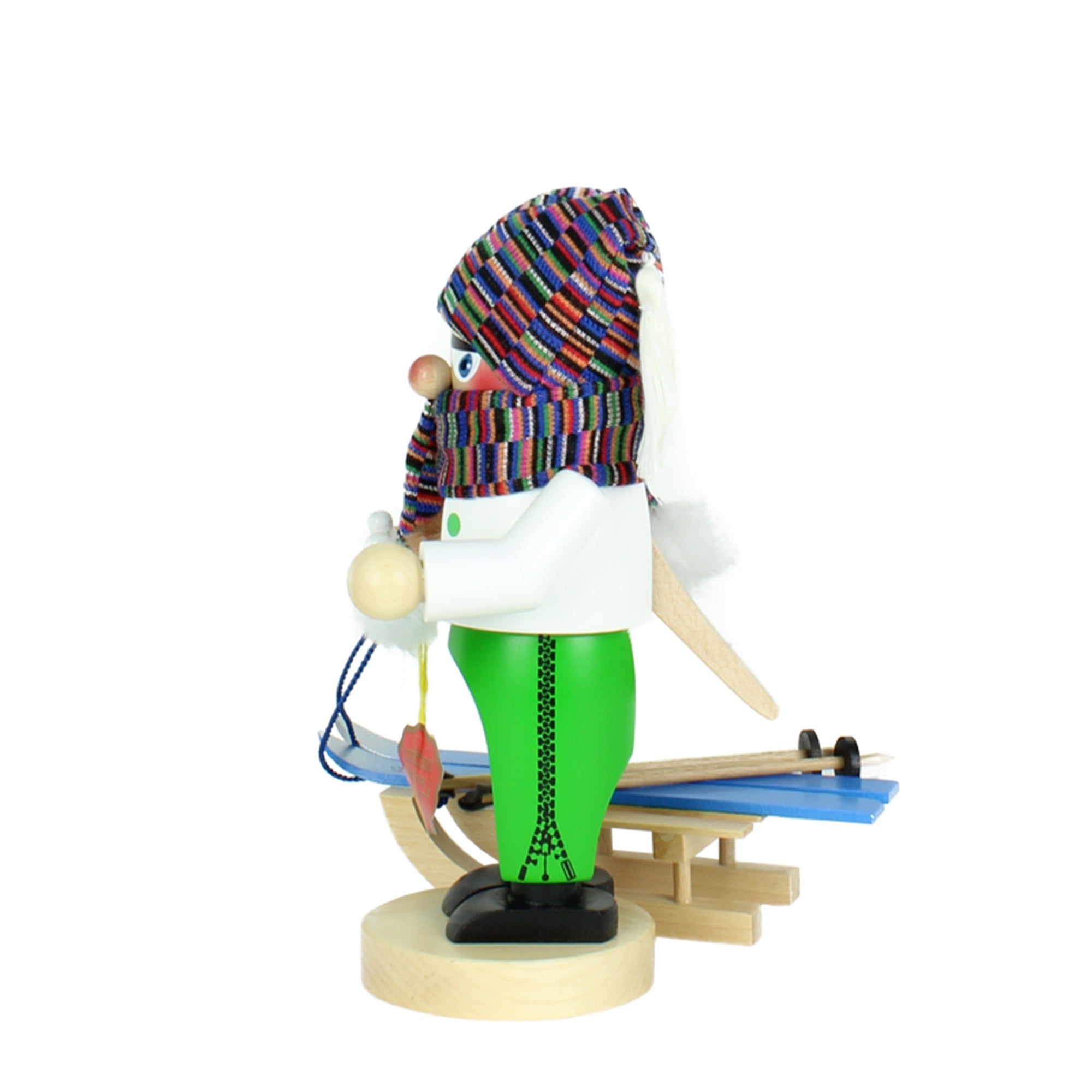 Steinbach Chubby Nutcracker Collection, Skier, 11.5"