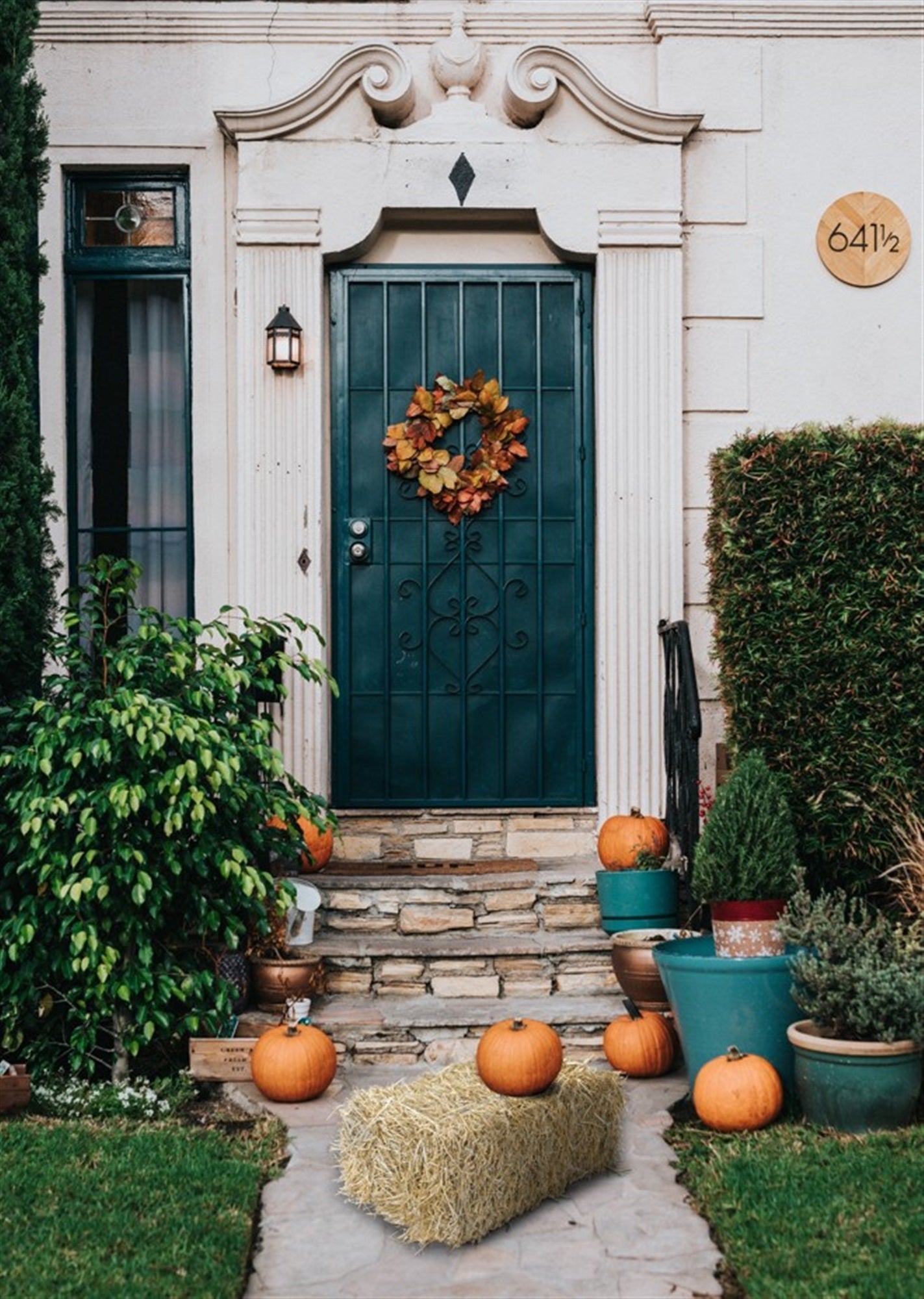 Garden Elements Straw Bale by Shady Creek Farm, Multi-Use for Farm & Home, Large Bale, 36"