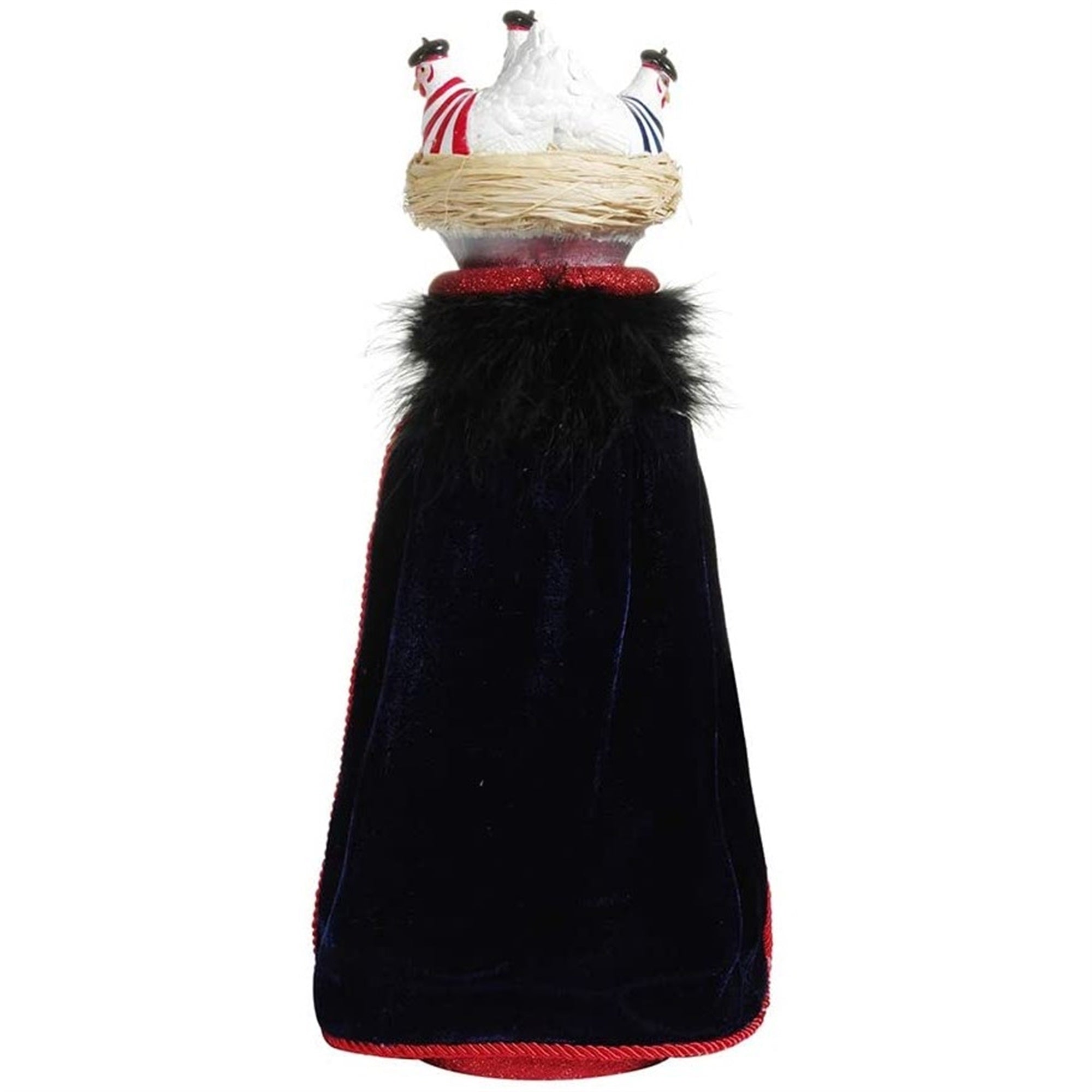 Kurt Adler Hollywood Three French Hens Nutcracker, 17.5"