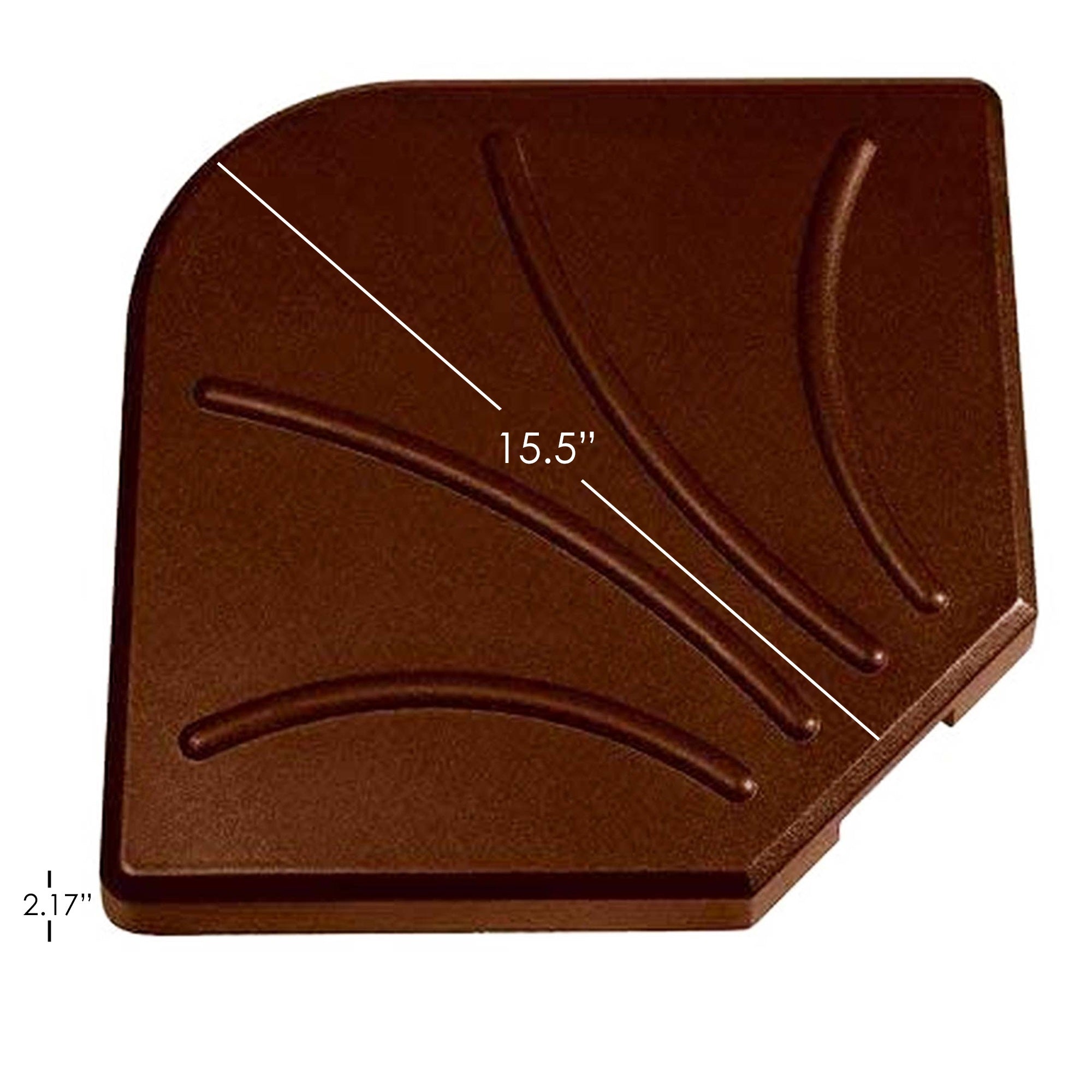 Four Seasons 4-Piece Concrete-Filled Outdoor Umbrella Base, Antique Bronze