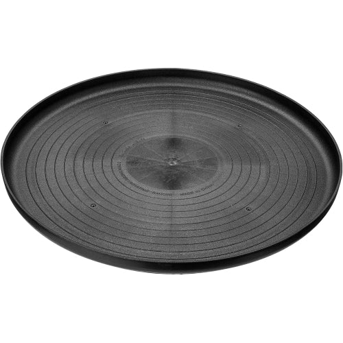 Bosmere Plastic Down Under Plant Saucer & Turner, Up to 400lb — Black, 16”