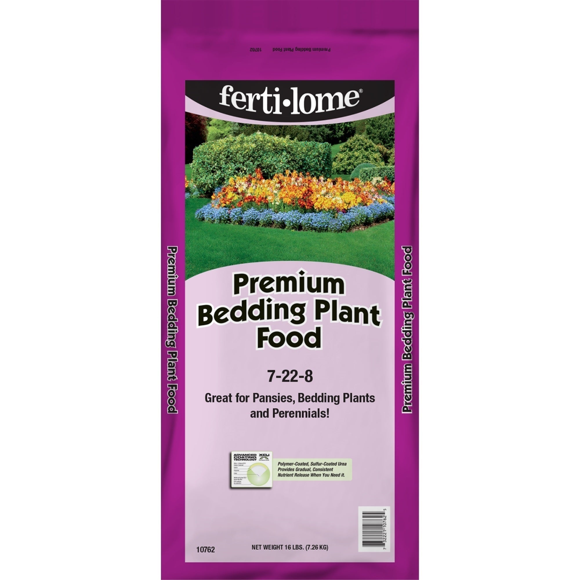 Fertilome Premium Bedding Plant Food 7-22-8 Fertilizer Granules