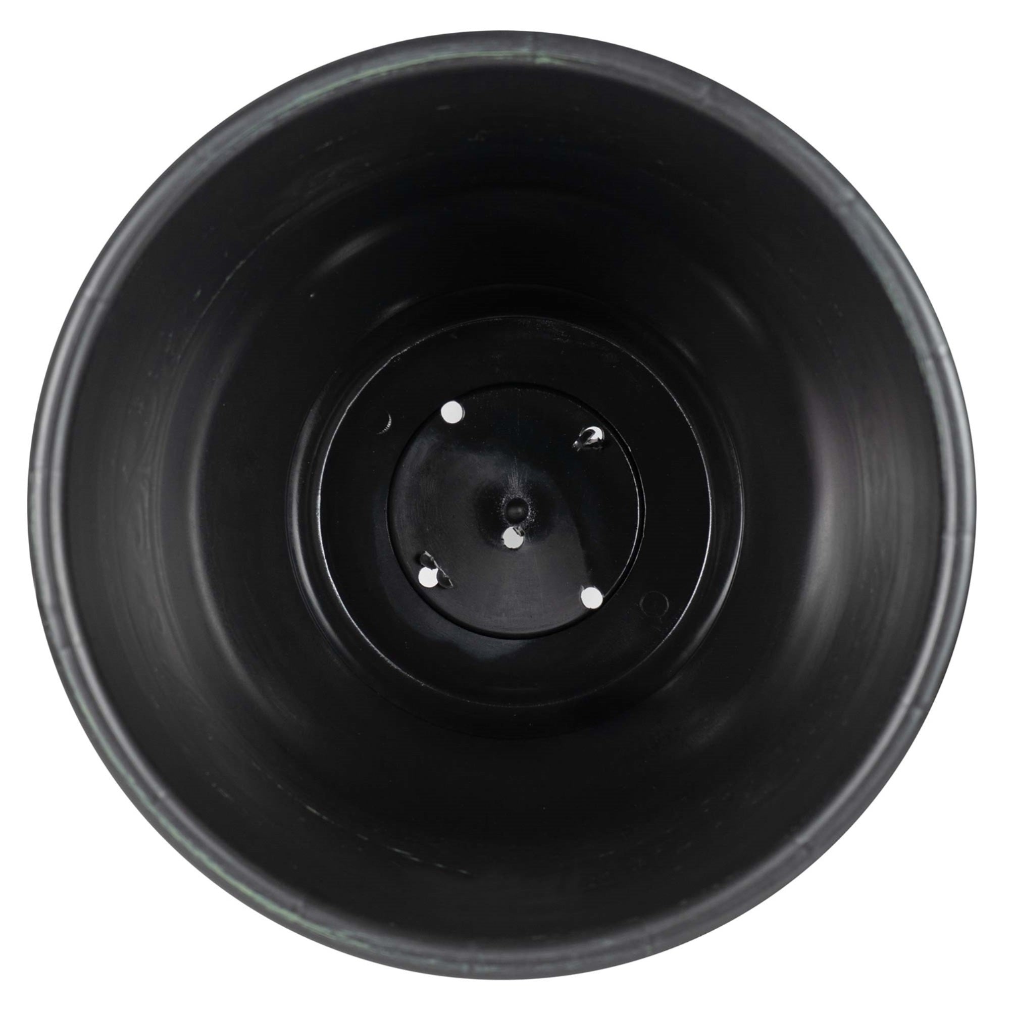 Algreen Valencia Tall Resin Round Tapered Planter with Drainage Plug