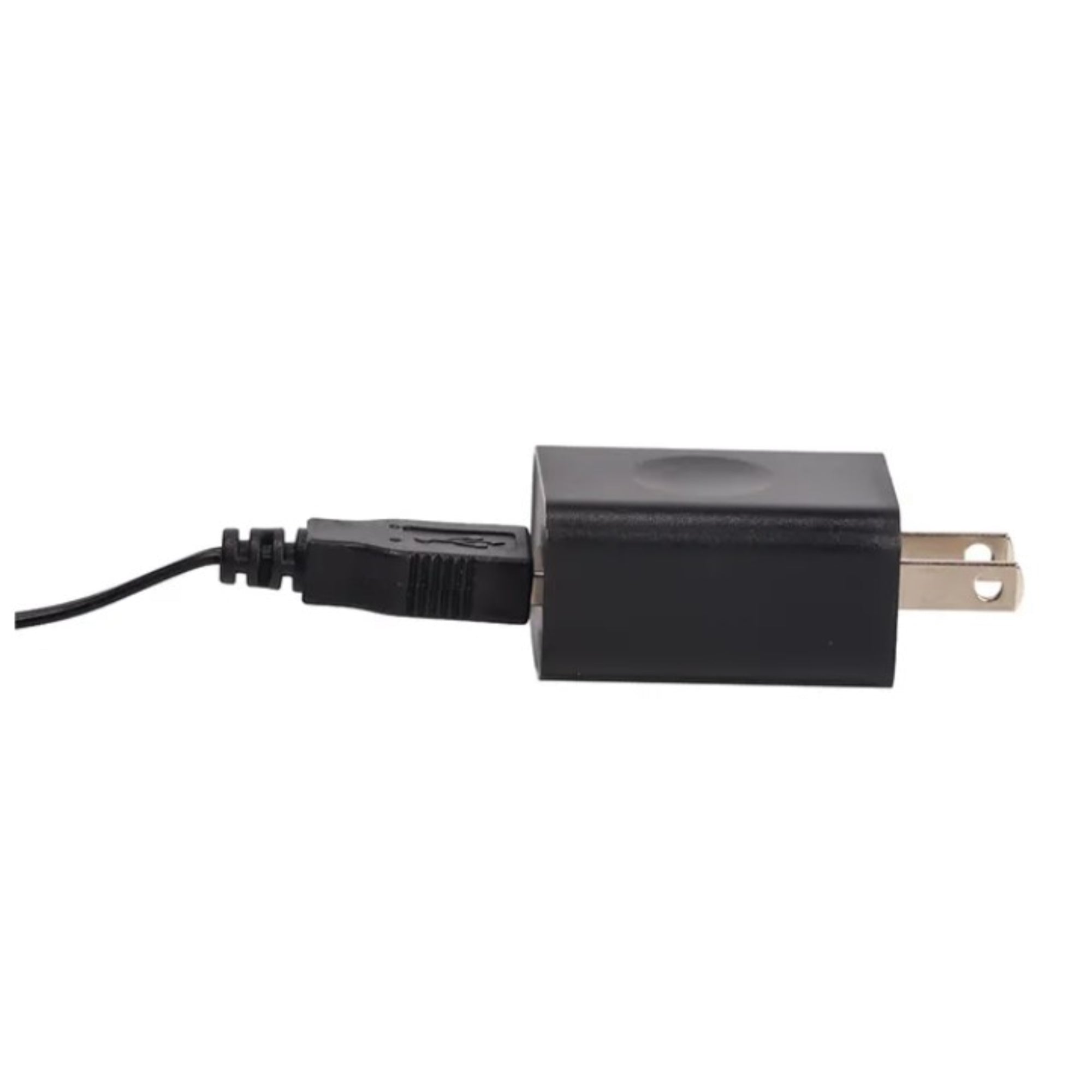 Kurt Adler USB PowerConnect+ Extension Cord with 6 Ports, Black Wire, 6'
