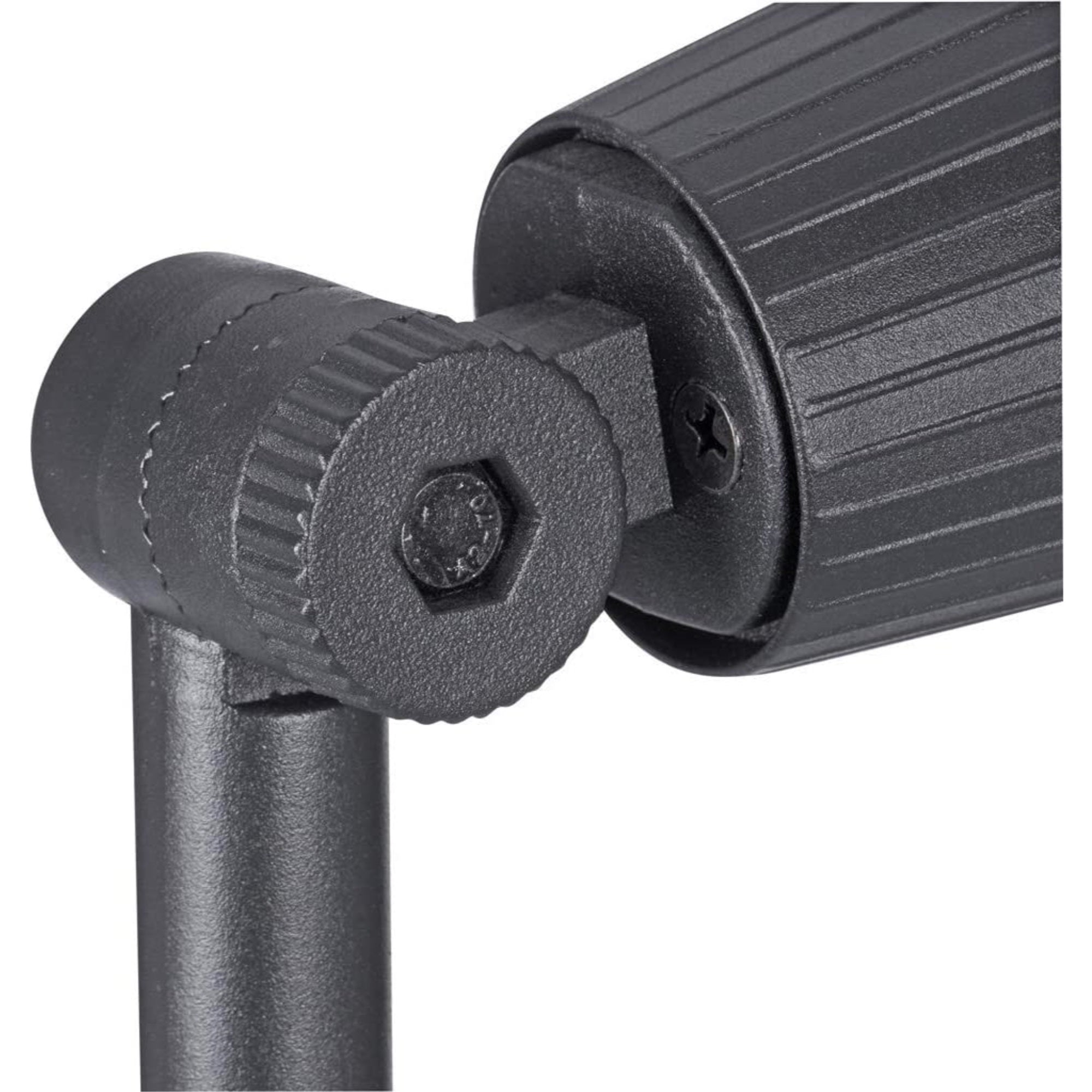 Sterno Home Ribbed 20W Cast Aluminum Halogen Outdoor Spotlight, Black (Pack of 1)