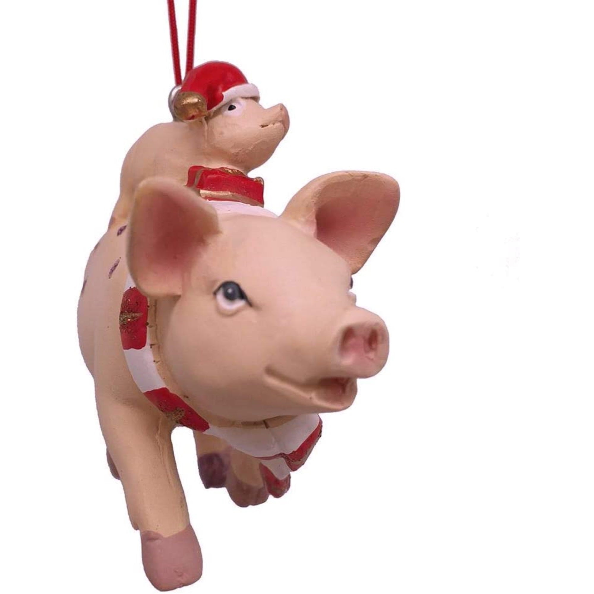 Kurt Adler Pig and Piglet Ornament