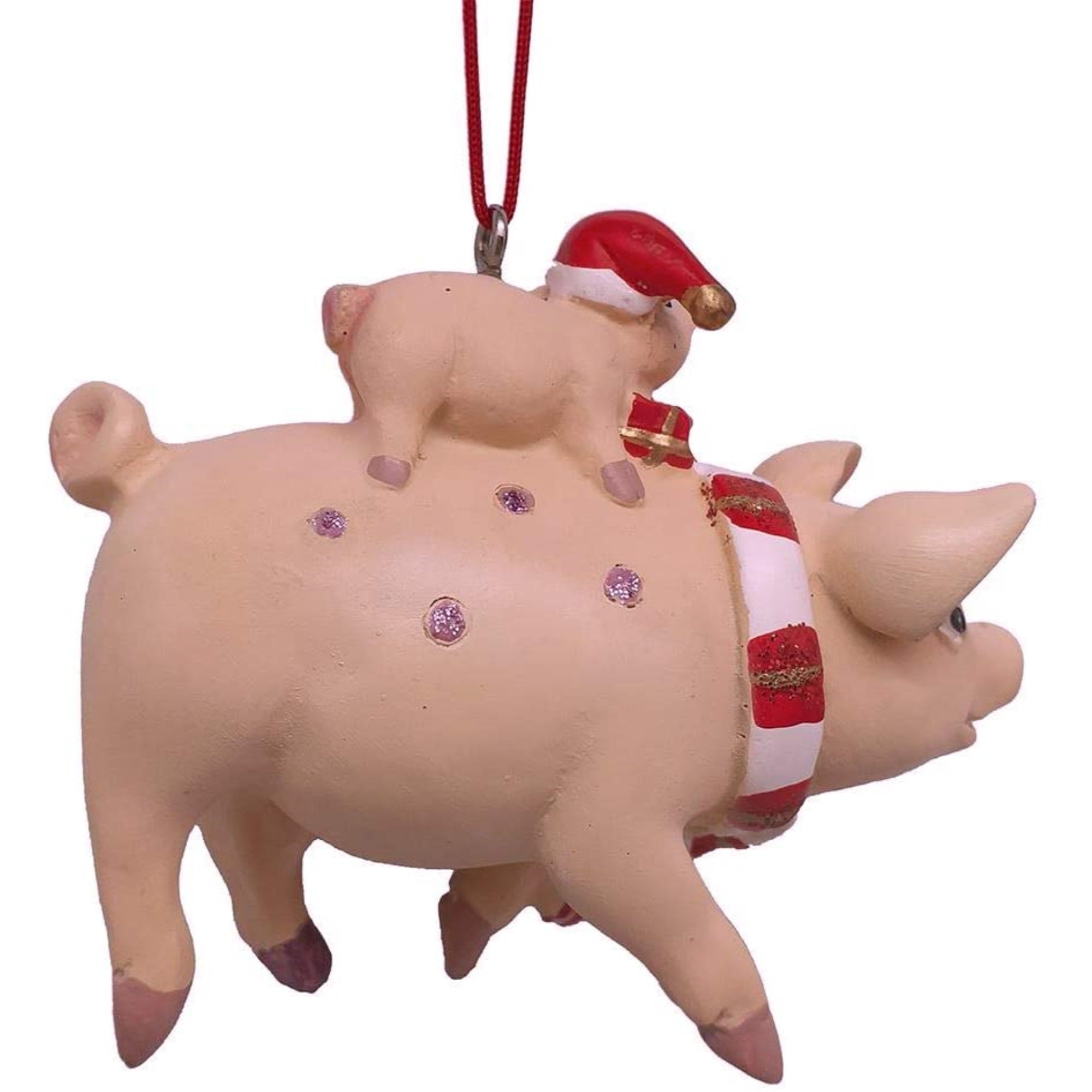 Kurt Adler Pig and Piglet Ornament