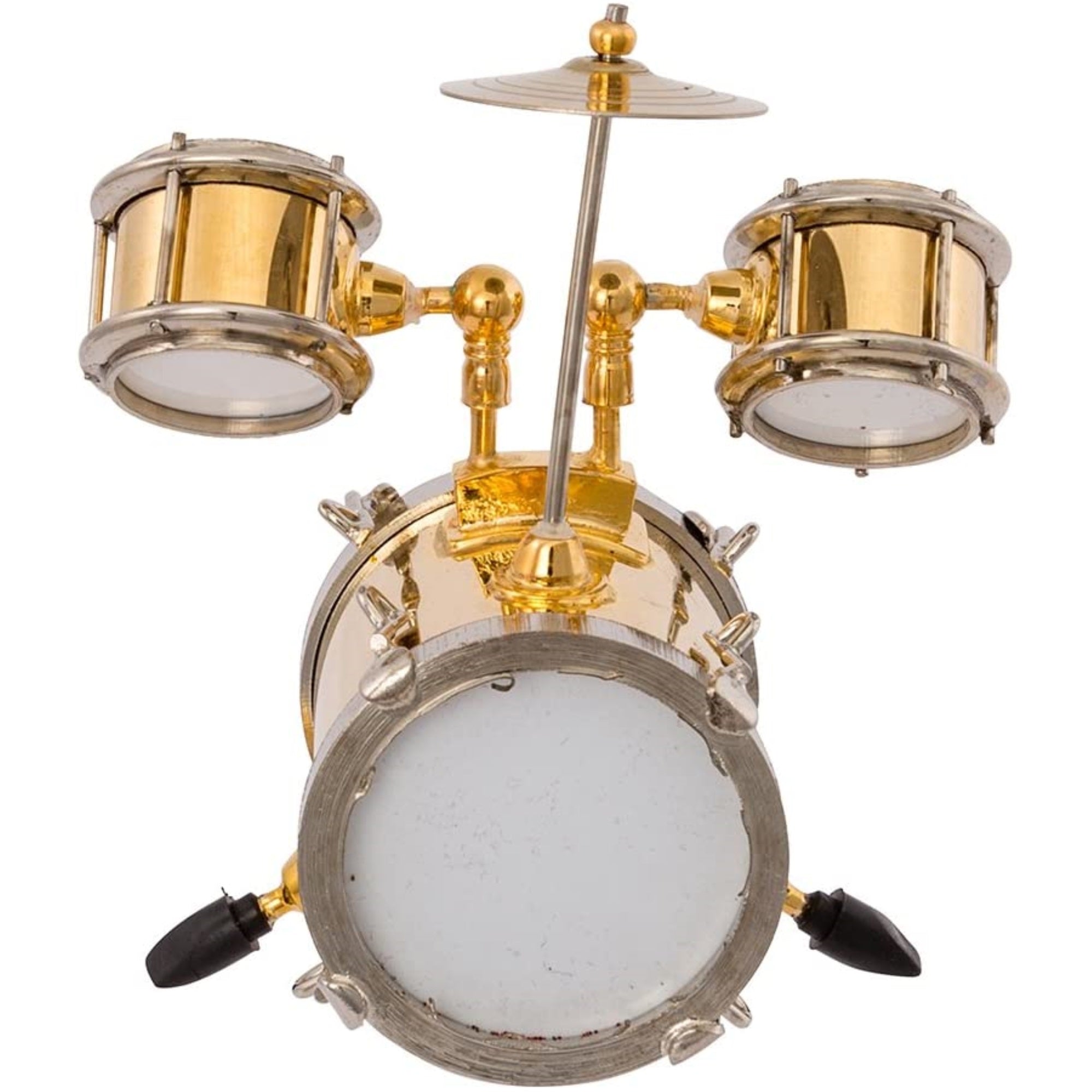 Kurt Adler Brass Drum Ornament For Christmas Tree