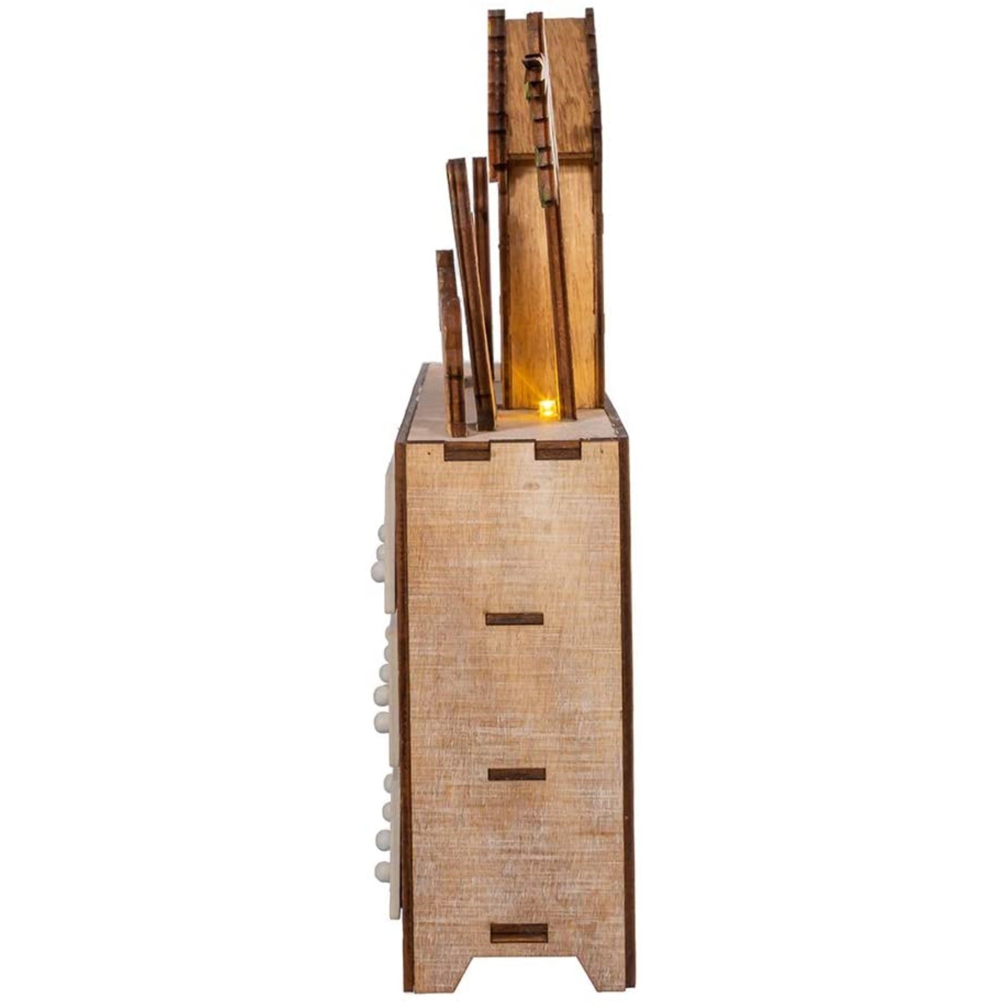 Kurt Adler Battery-Operated Light-Up LED Nativity Advent Calendar