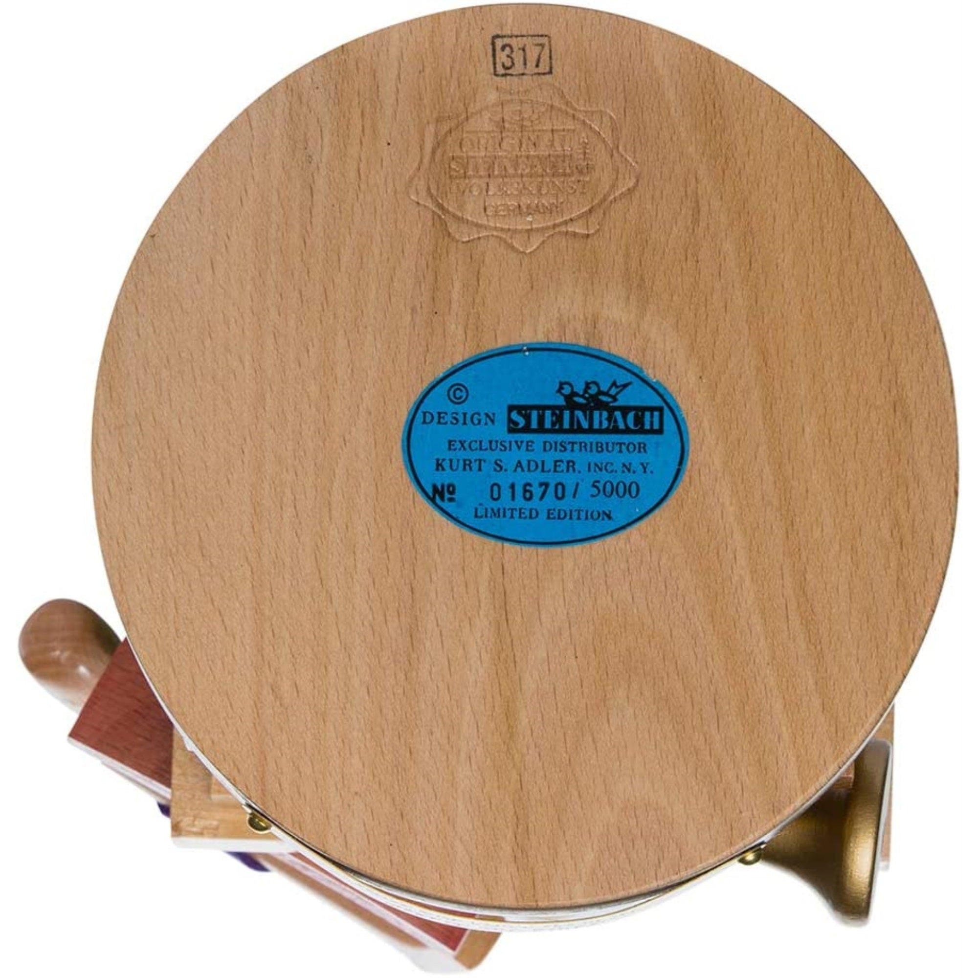 Kurt Adler North Pole Toymaker Santa Christmas Nutcracker, 17"