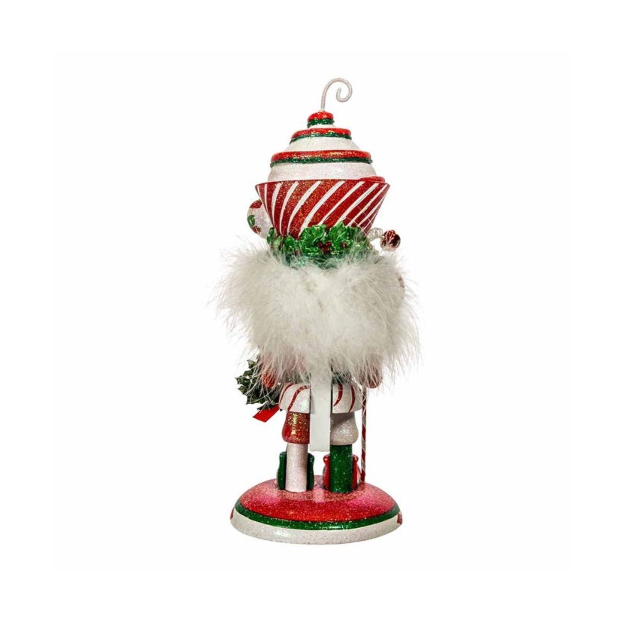 Kurt Adler Wooden Hollywood Nutcracker Collection, Cupcake Swirl Hat, 12"