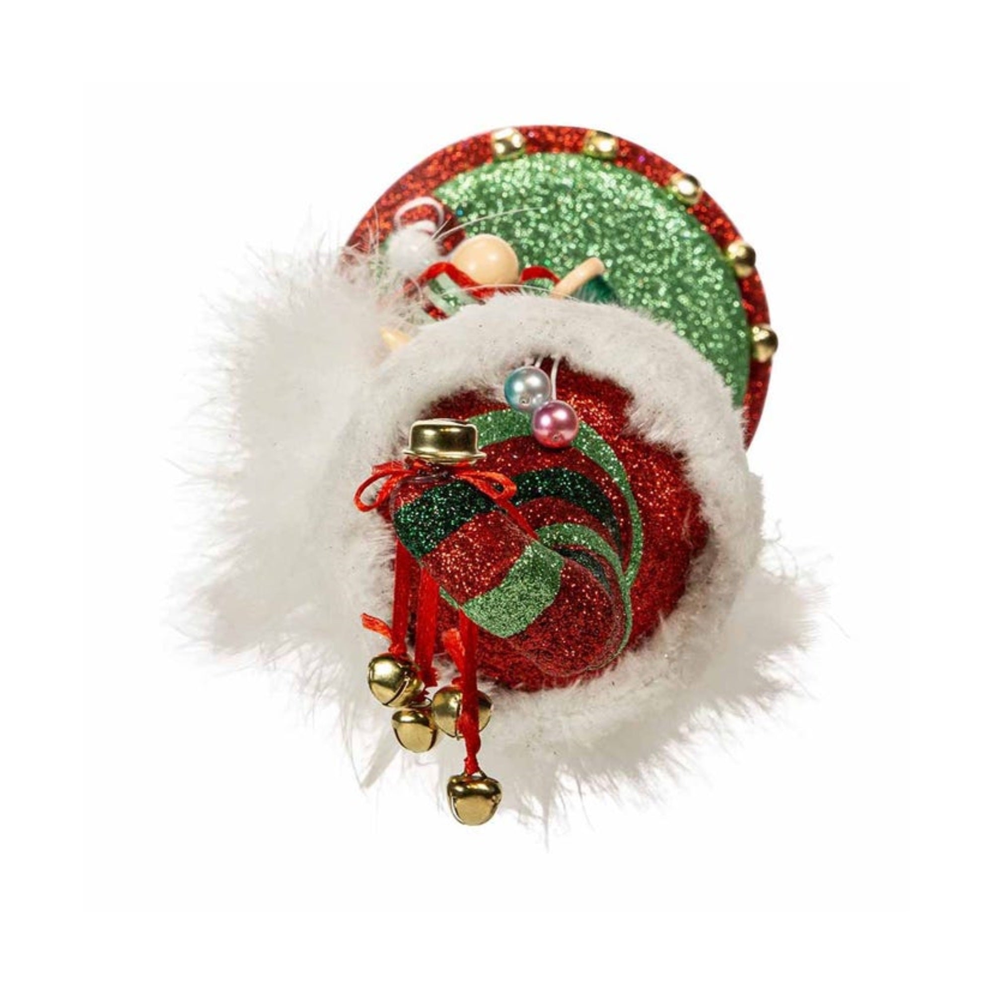 Kurt Adler Hollywood Elf with Teddy Bear Nutcracker, 15"