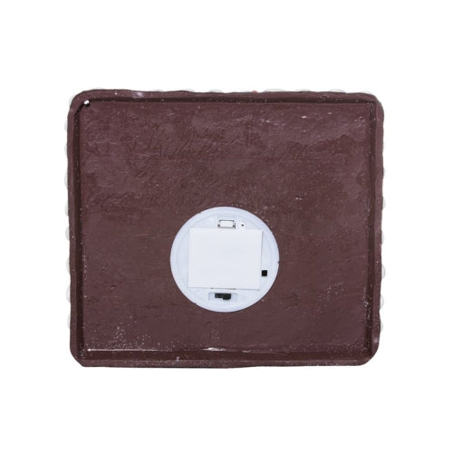 Kurt Adler Battery-Operated Lighted Claydough Tabletop Holiday Decor, Gingerbread House, 10"