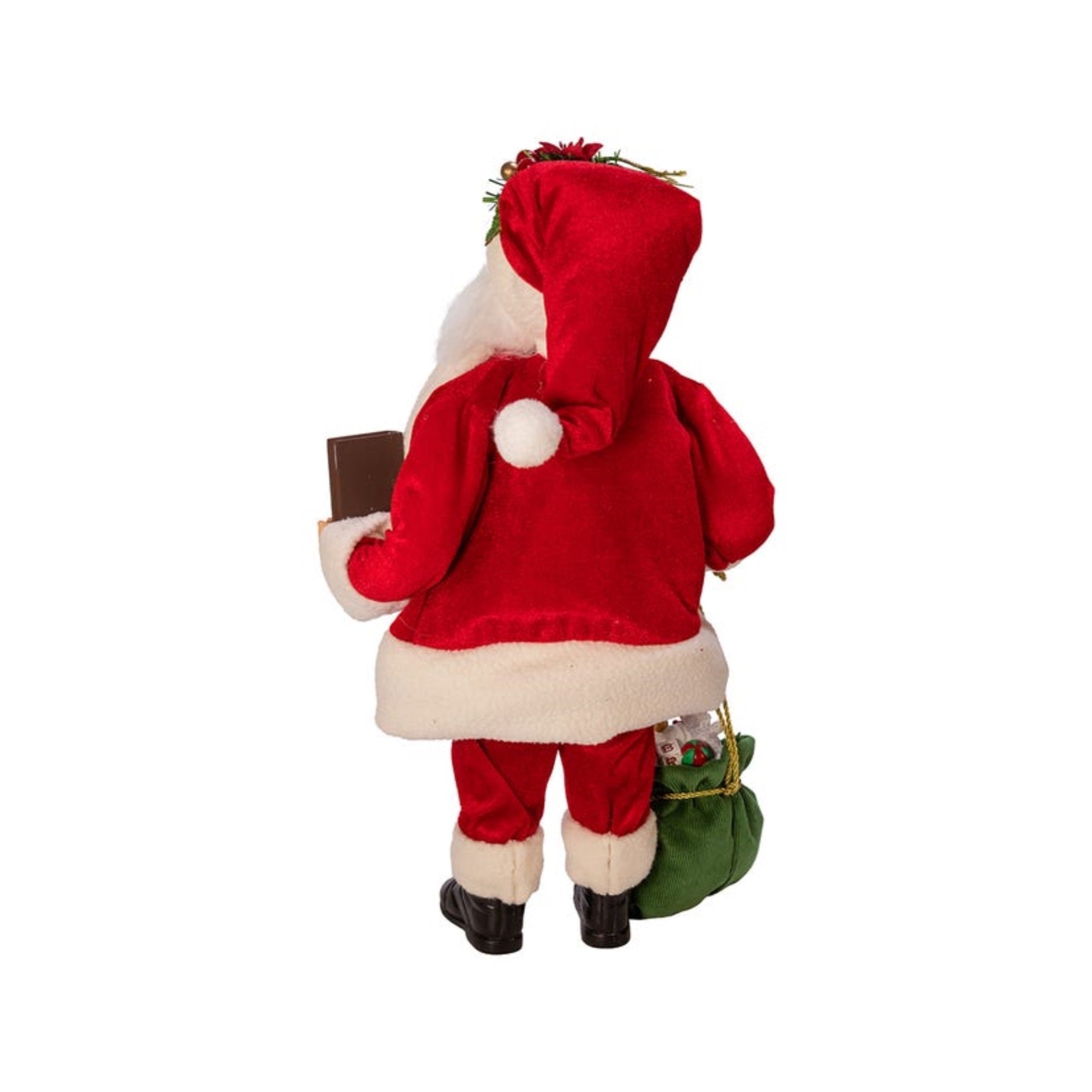 Kurt S. Adler Kringle Klaus Red, Green and White Santa Figurine, 18"