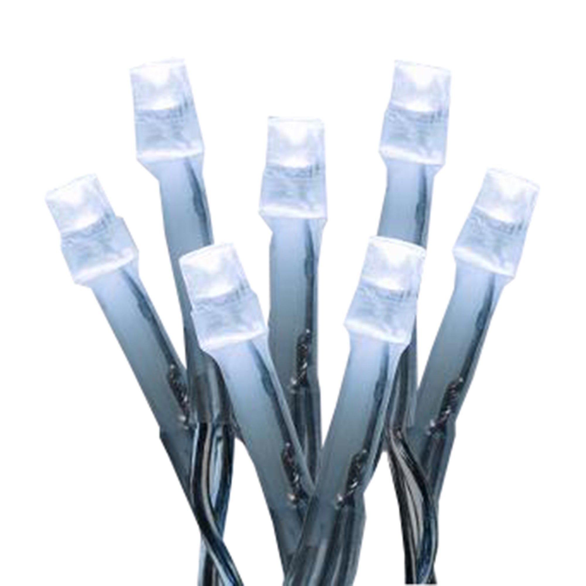 ProductWorks Indoor/Outdoor 600 LED-Micro String Light Curtain with 8-Function Controller, Bright White, 20ft x 10ft