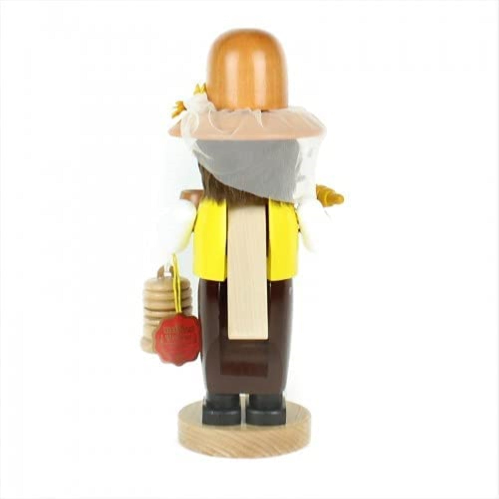 Kurt Adler Chubby Beekeeper Handmade Nutcracker Figurine, 11.5"