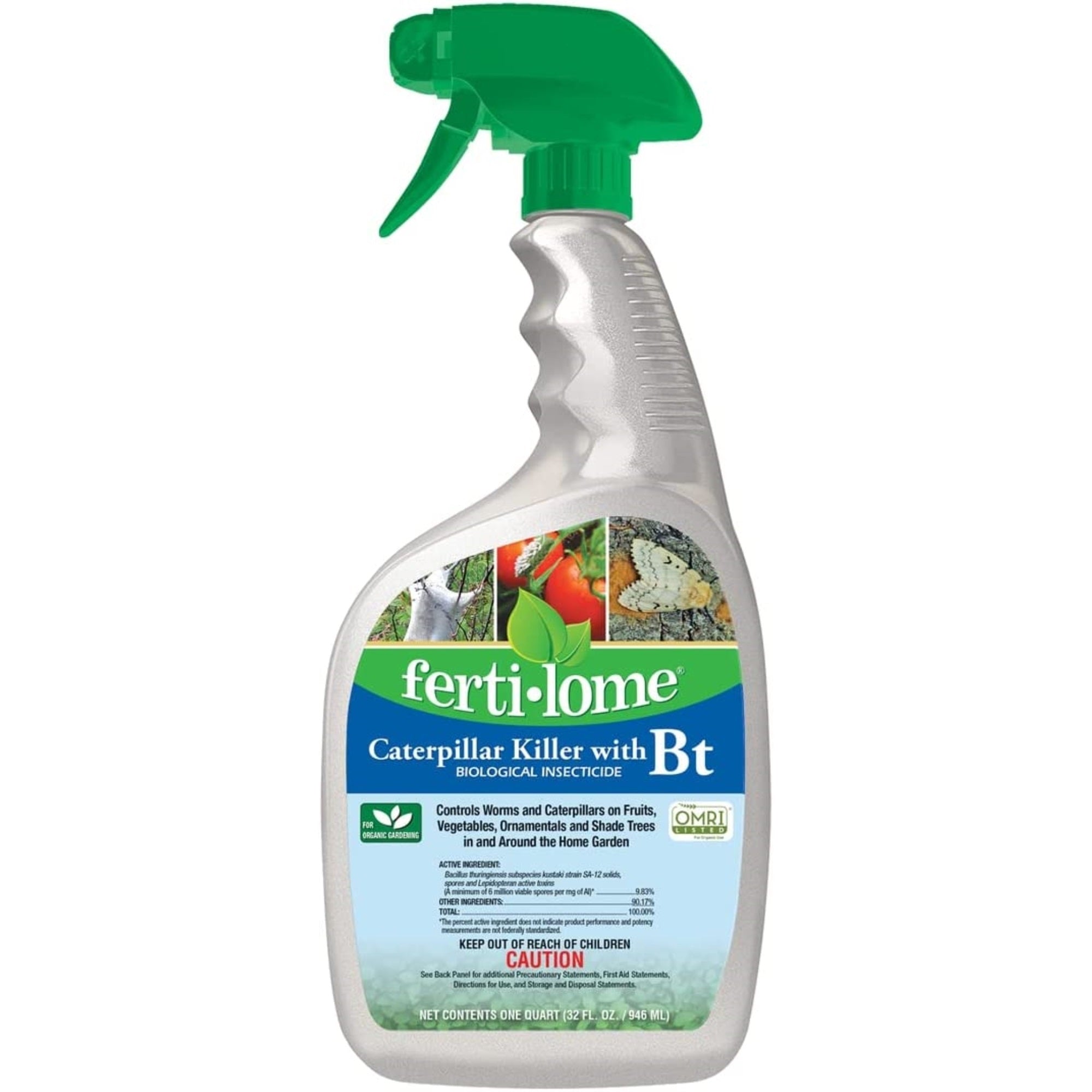Fertilome Caterpillar Killer with Bt Biological Insecticide Liquid Concentrate