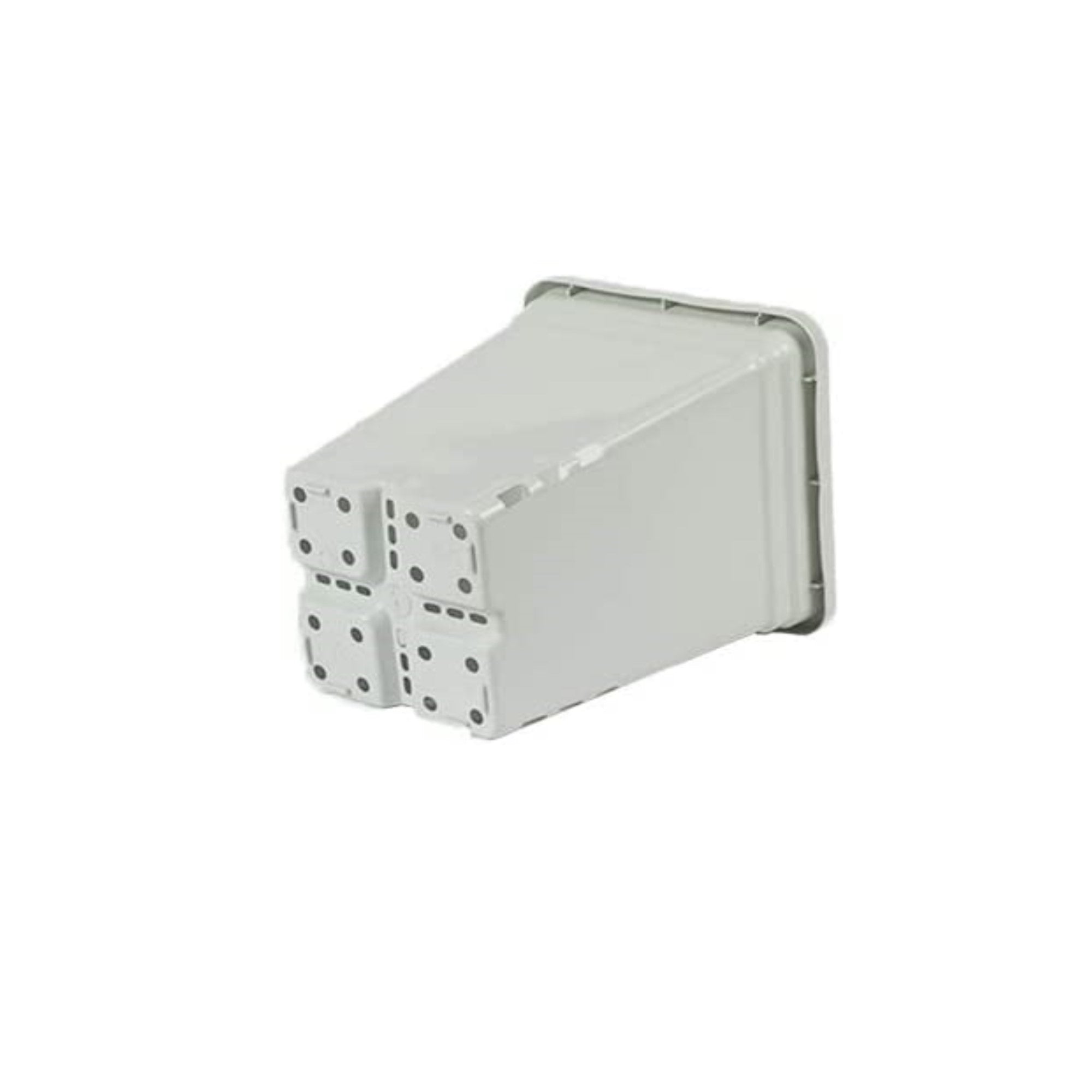 SunPack Food Grade & BPA Free, UV Resistant, Nusery Pot, White 9" Tall