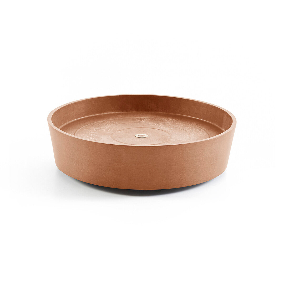 Ecopots Recycled Plastic Round Flower Pot Planter Saucer with Wheels