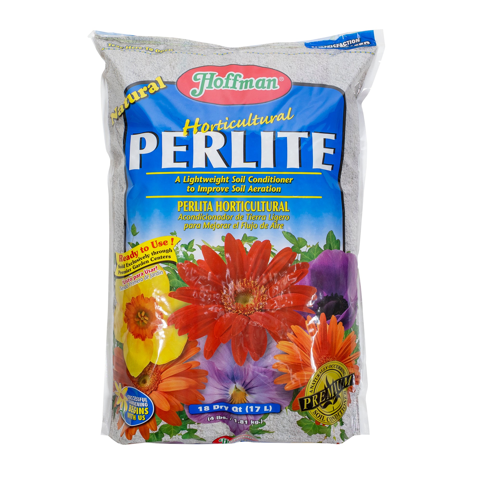 Hoffman Horticultural Perlite Lightweight Soil Conditioner to Improve Aeration
