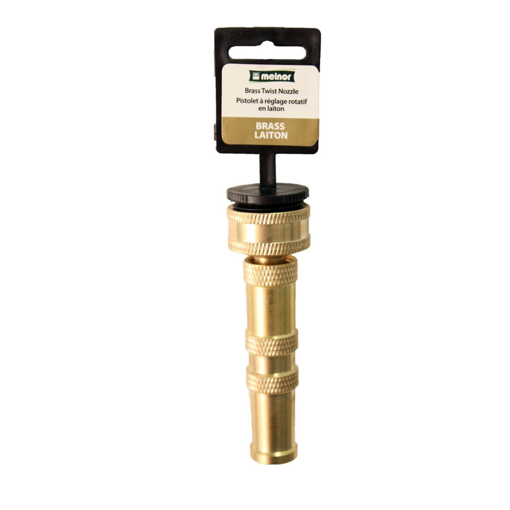 Melnor Brass Twist Hose Nozzle