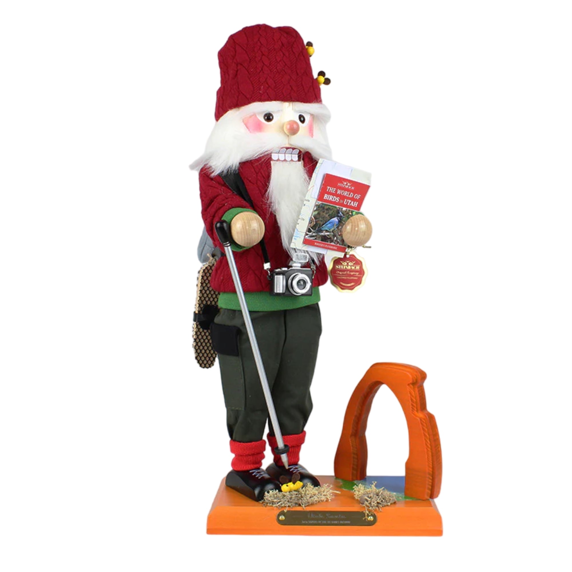 Steinbach Big Nutcracker Collection, Santas of the US Series #3, Utah Santa, 18"