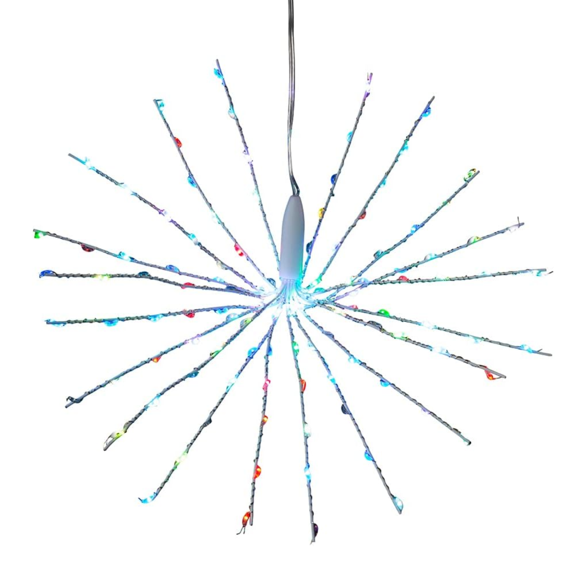 Kurt Adler Pre-Lit Color Changing 3D Twinkle Fairy Starburst Light, 12in