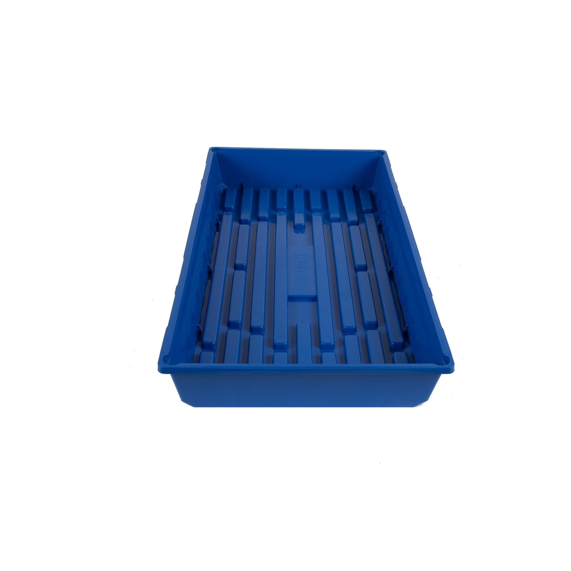 SUNPACK 10” x 20” Indoor Gardening Mega Tray Plastic Seeding Tray for Greenhouses, 2.5”