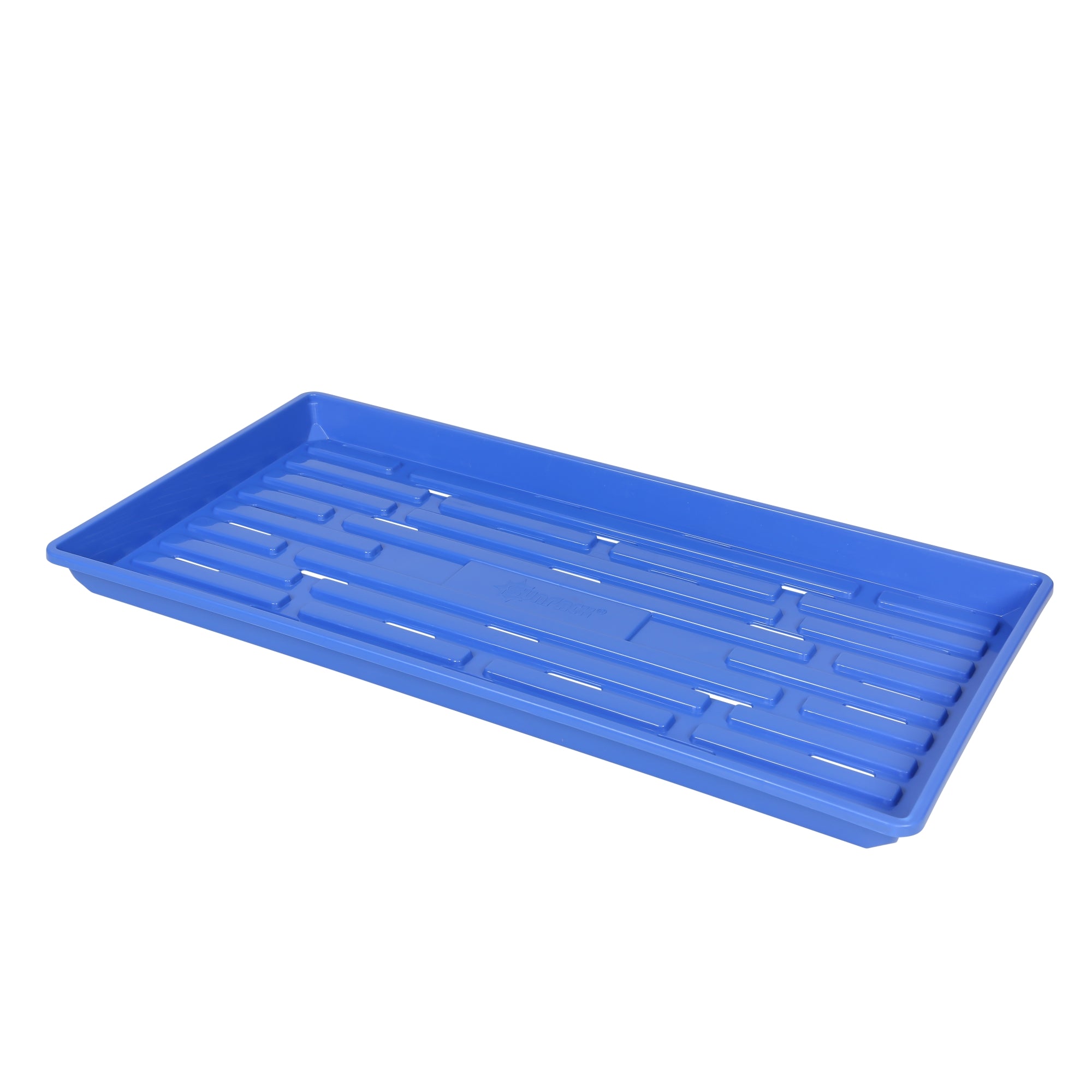 SUNPACK 10” x 20” Indoor Gardening Shallow Plastic Seeding Tray for Greenhouses, 1"