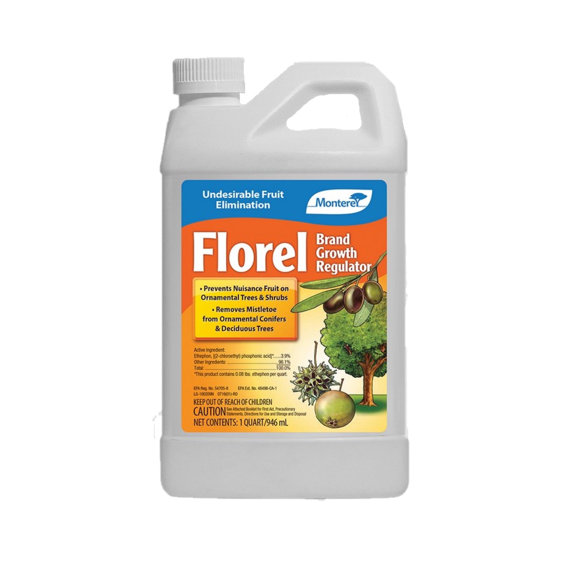 Monterey Florel Brand Growth Regulator Concentrate (Registered For Sale in AZ, CA, NY & WA Only)
