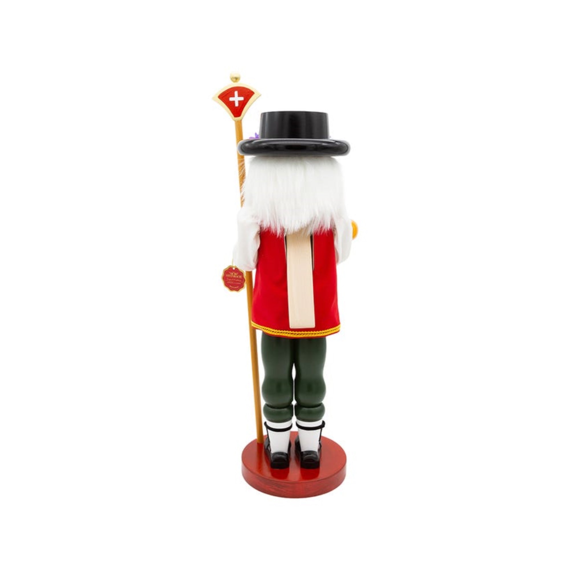 Kurt Adler Steinbach Swiss Santa Nutcracker, 18.5"