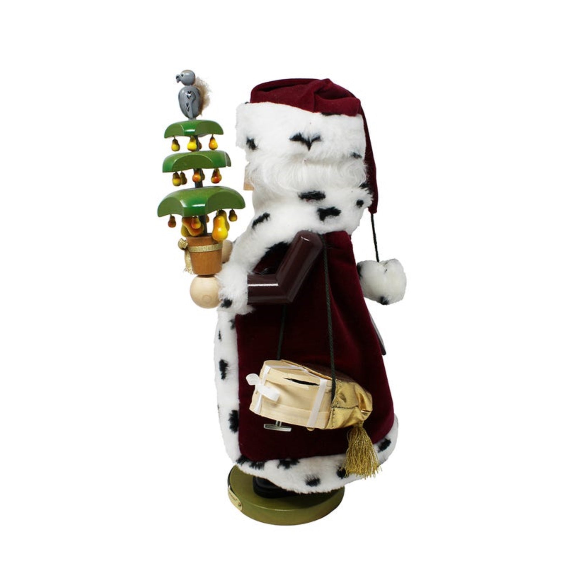 Steinbach Limited Edition Musical "Pear Tree Santa" Nutcracker, 17.5"