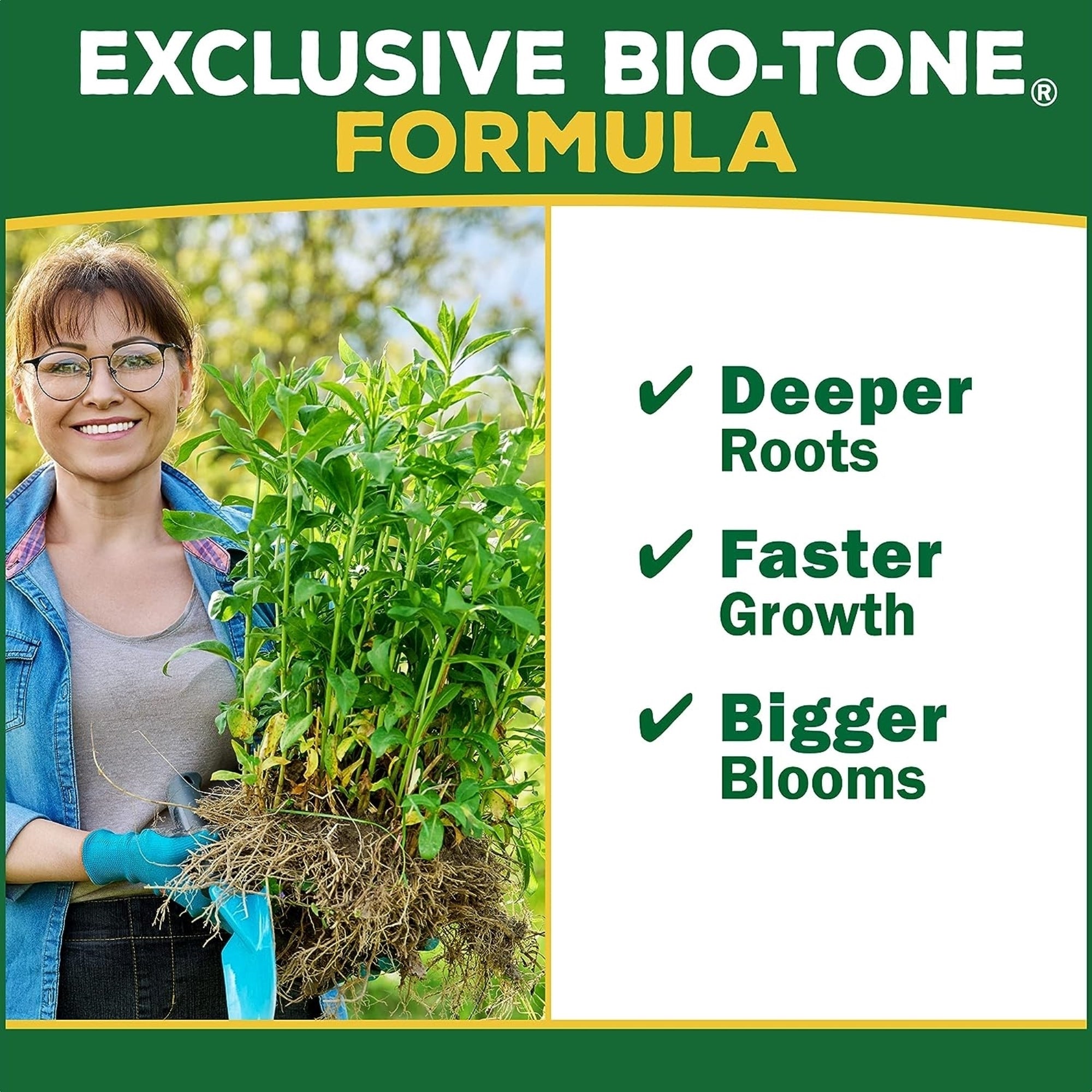 Espoma Organic Bio-Tone Starter All Natural Plant Food Fertilizer, 25lbs