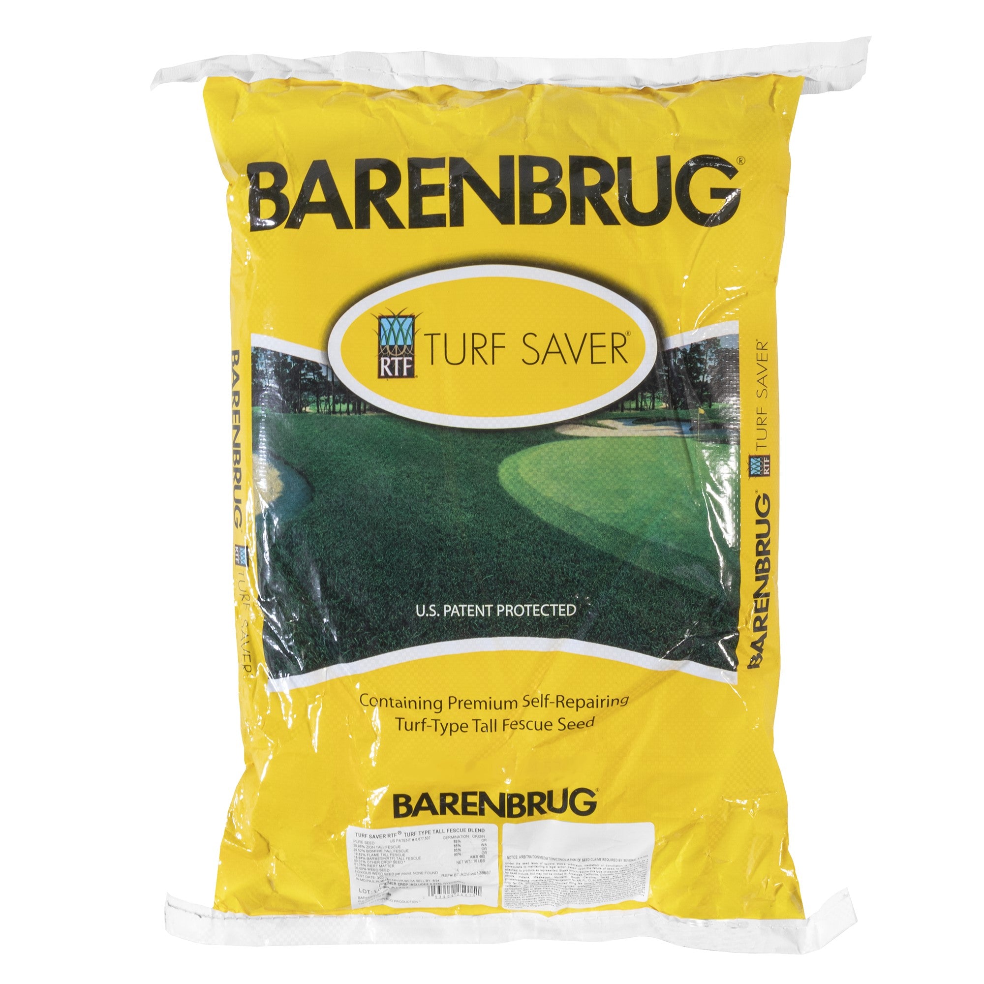 Barenbrug Turf Saver High Quality Turf-Type Tall Fescue Blend Grass Seed