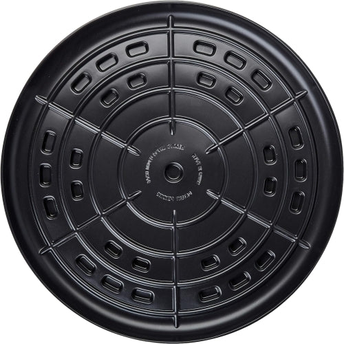 Bosmere Down Under Planter Saucers — Airflow, Prevent Stains, Locking Caddy Option, Black, 21”