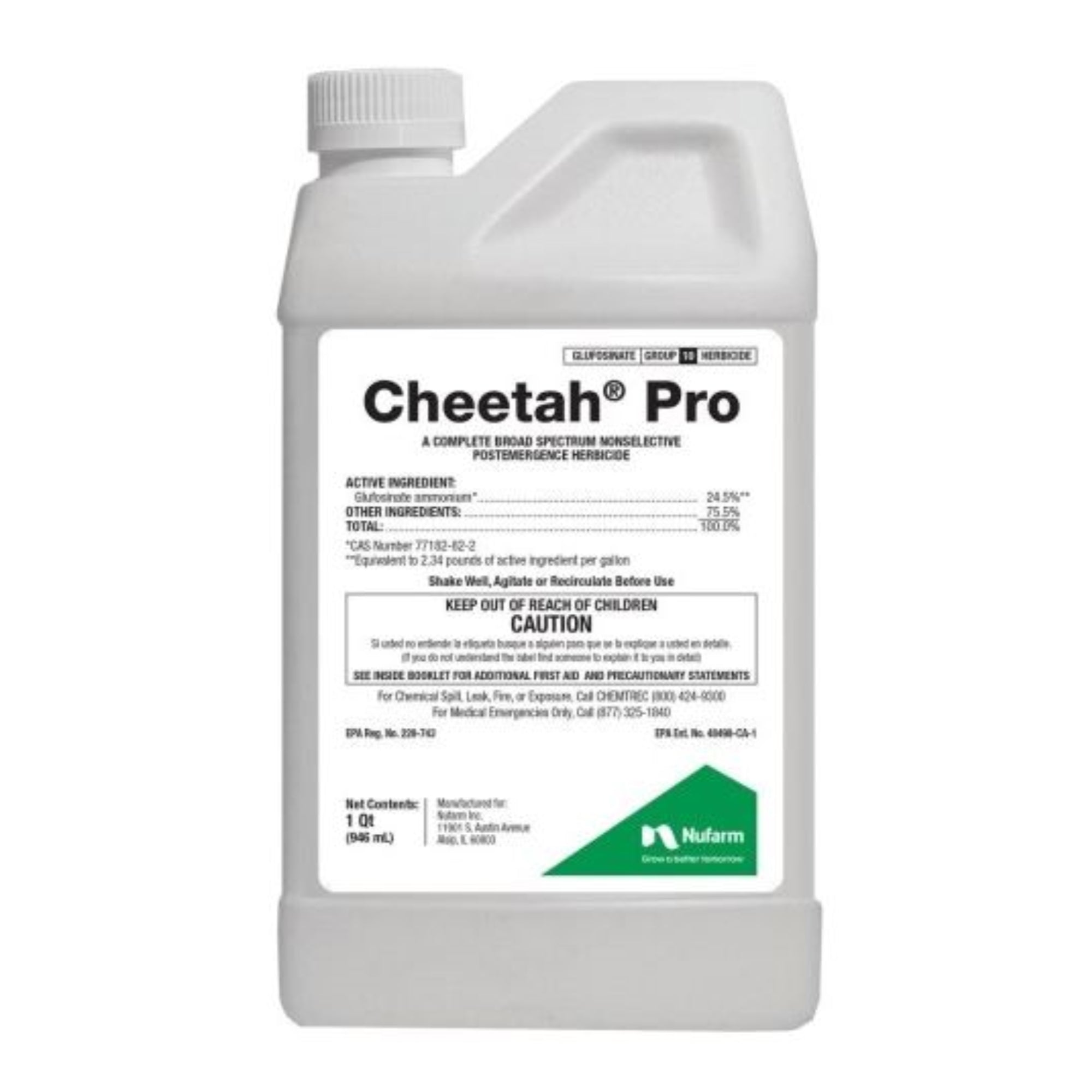 Nufarm Cheetah Pro Post-Emergent Broad Spectrum Herbicide Concentrate