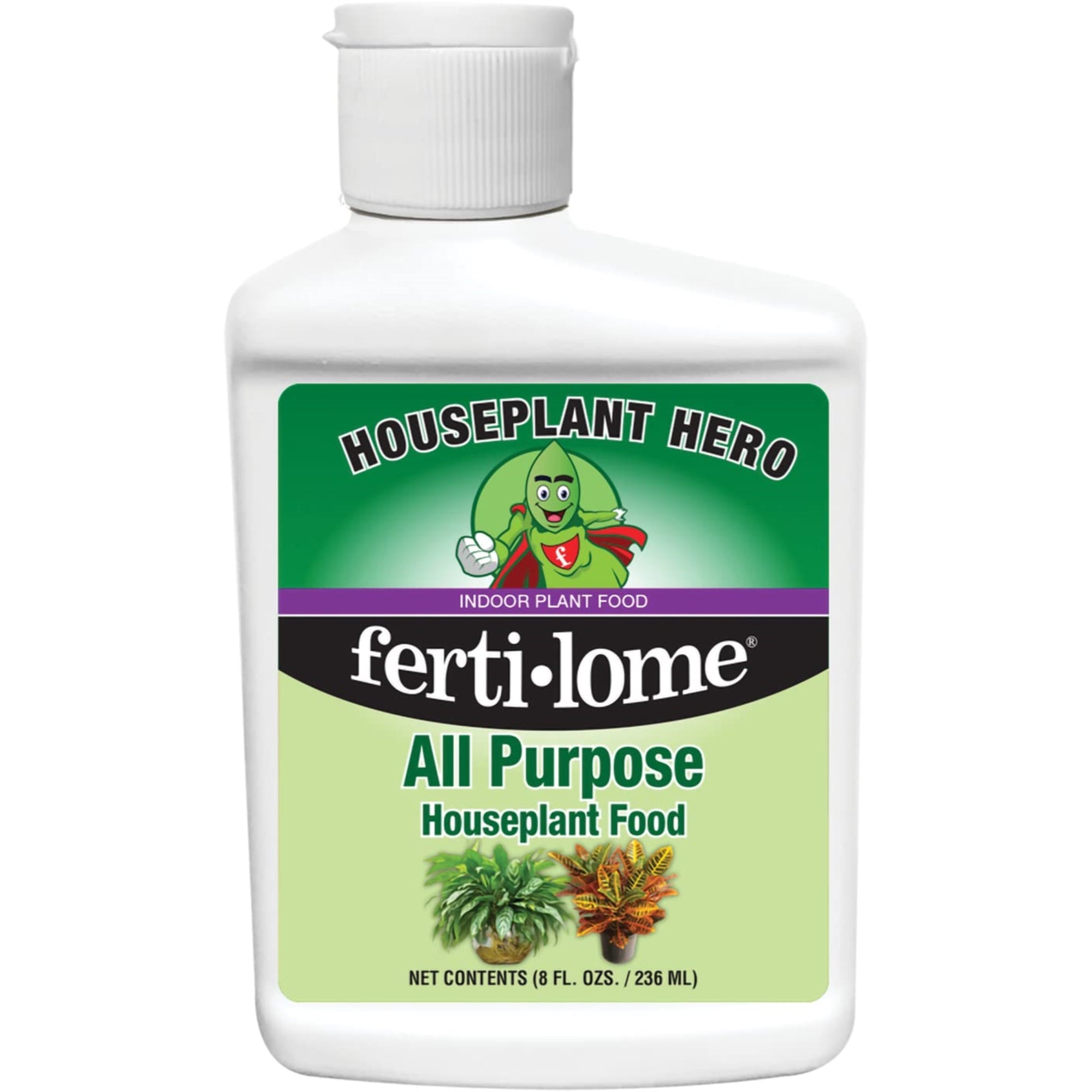 Fertilome Houseplant Hero 10-10-10 All Purpose Houseplant Food Concentrate, 8oz